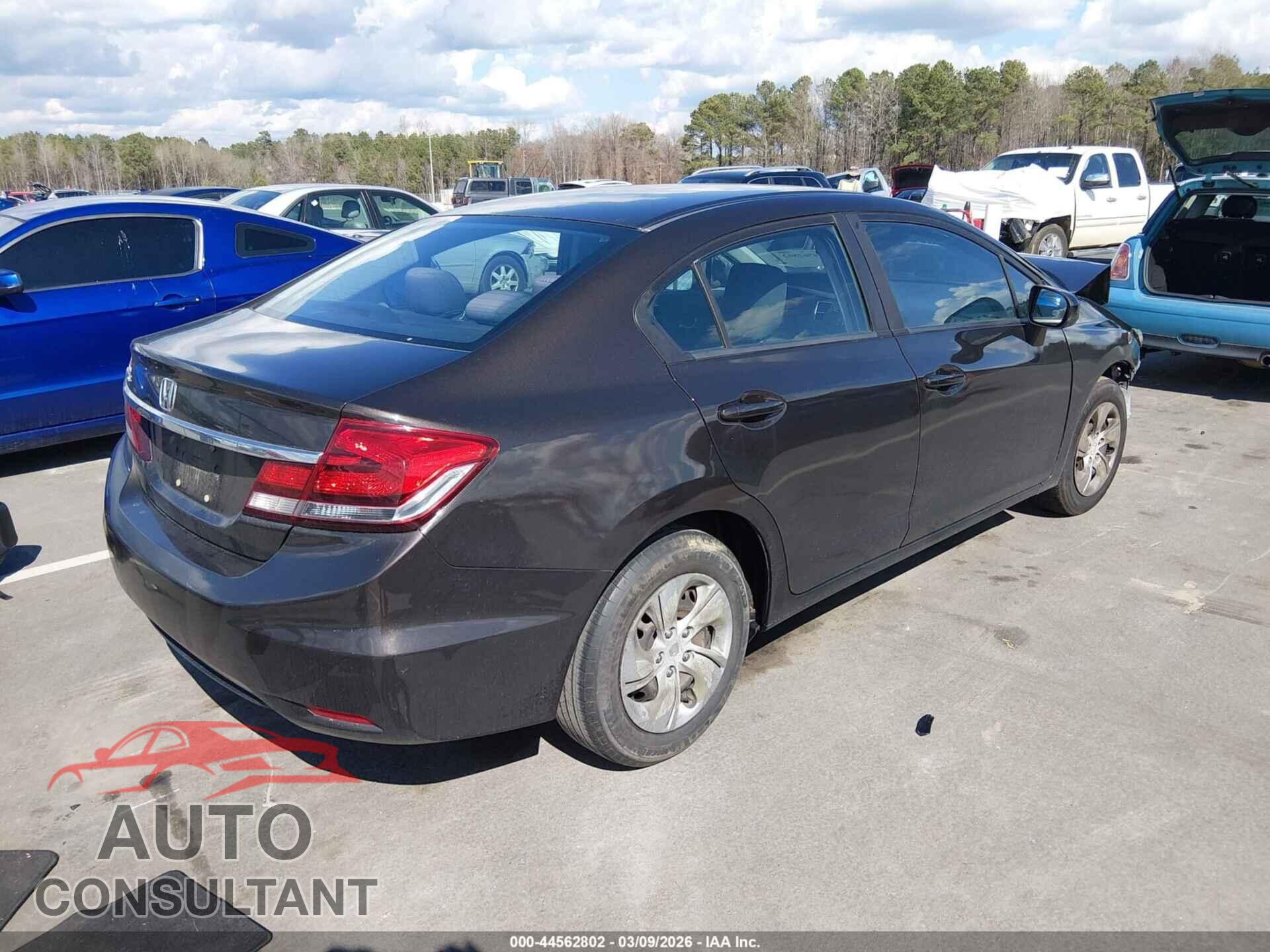HONDA CIVIC 2014 - 2HGFB2F50EH531741