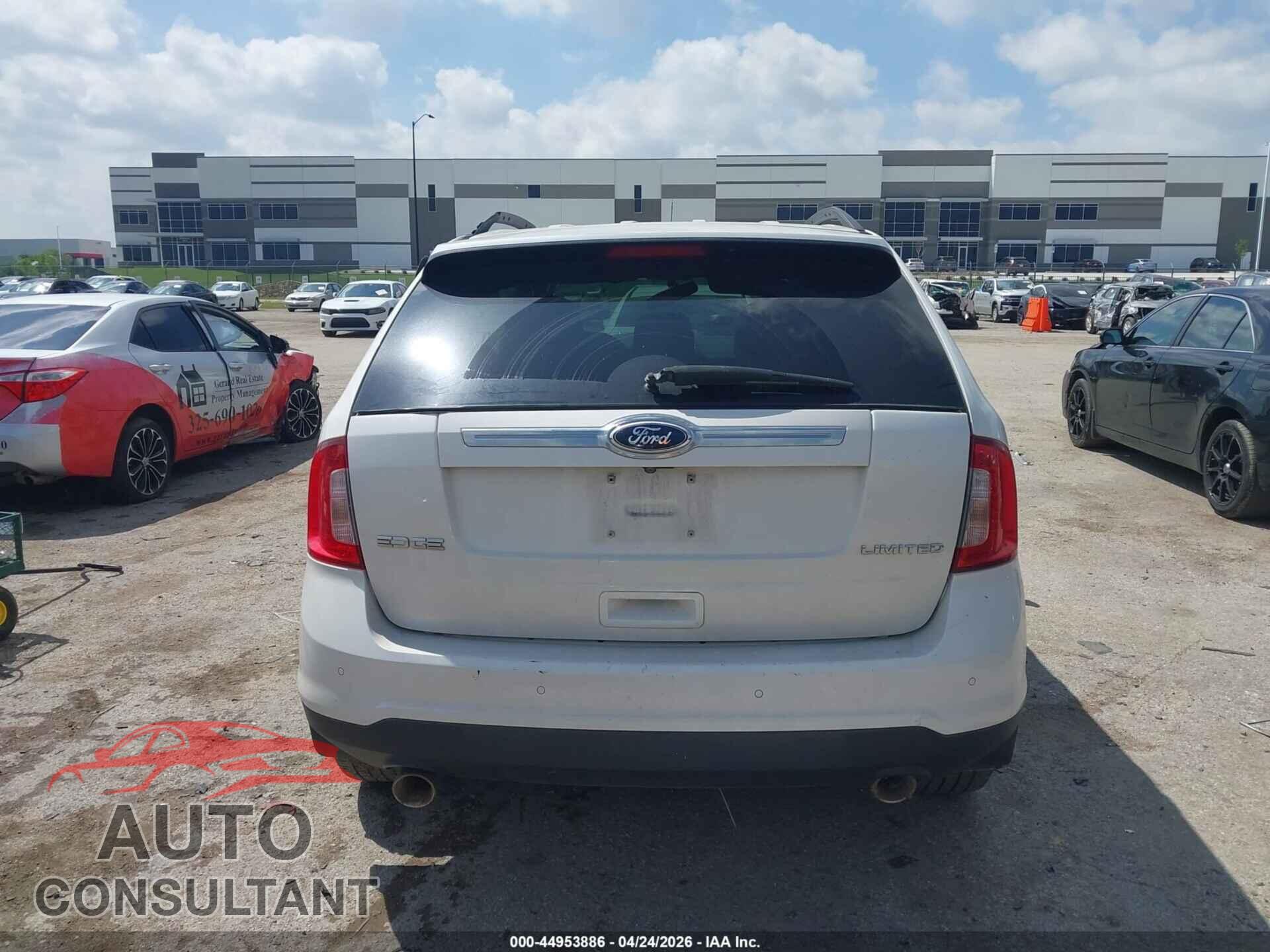 FORD EDGE 2012 - 2FMDK3KC1CBA23631