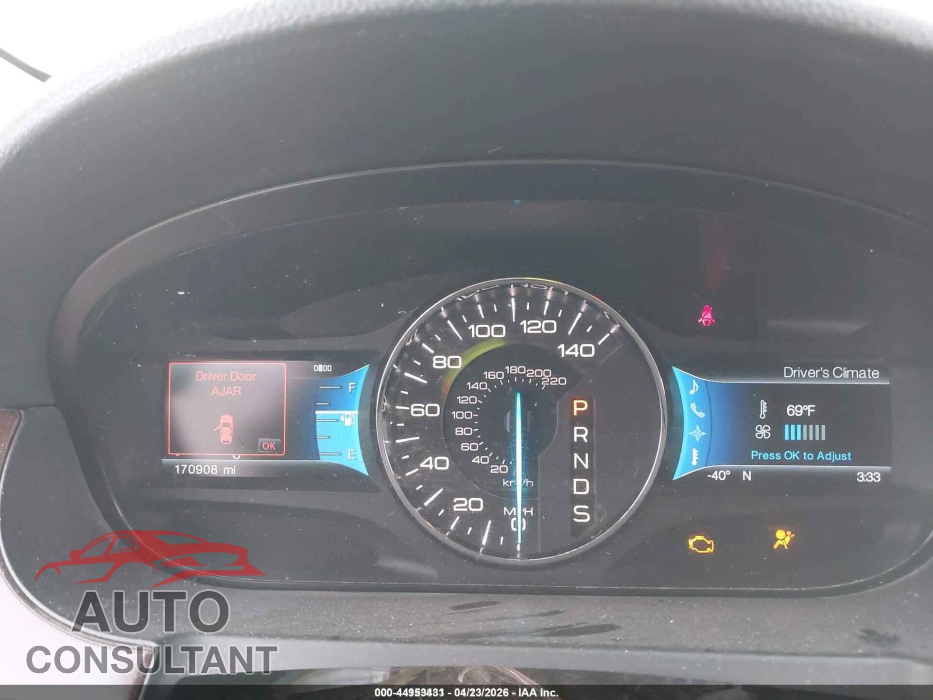 FORD EDGE 2013 - 2FMDK4KC7DBA26296
