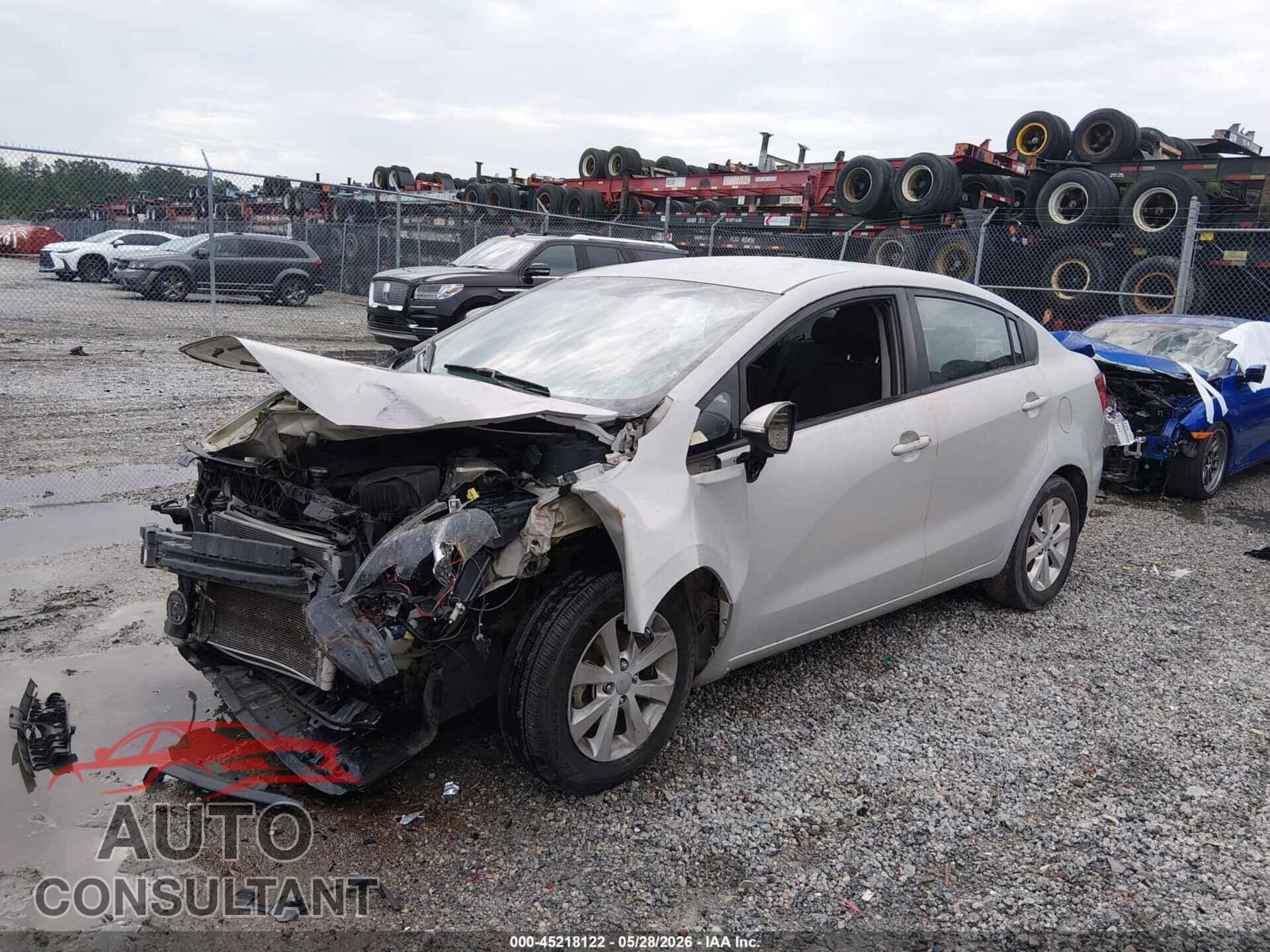 KIA RIO 2013 - KNADN4A38D6283217