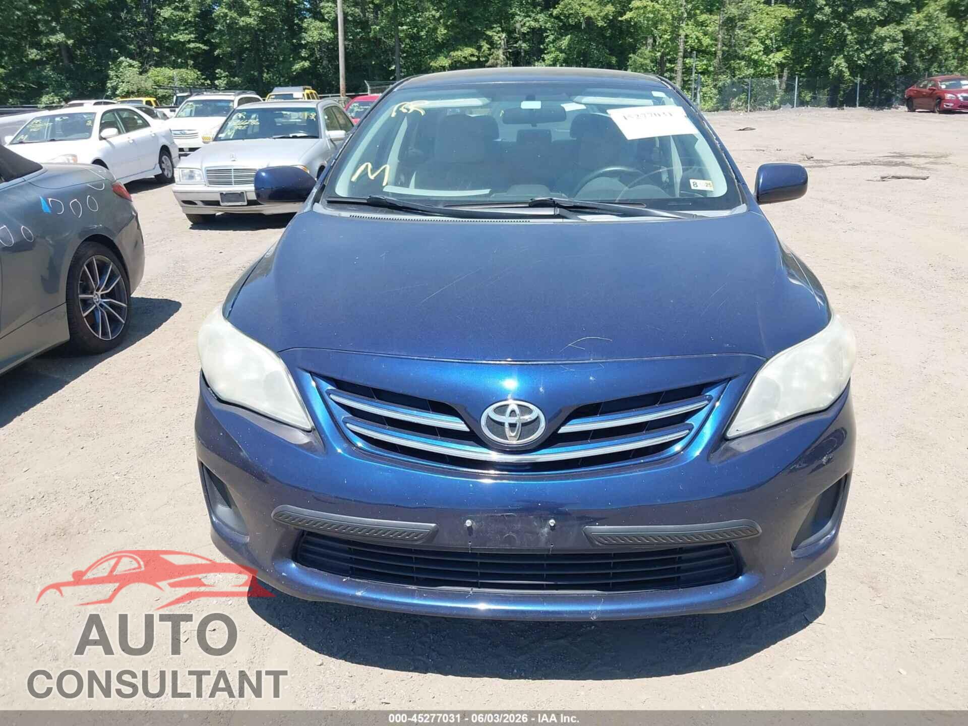 TOYOTA COROLLA 2013 - 5YFBU4EE7DP210941