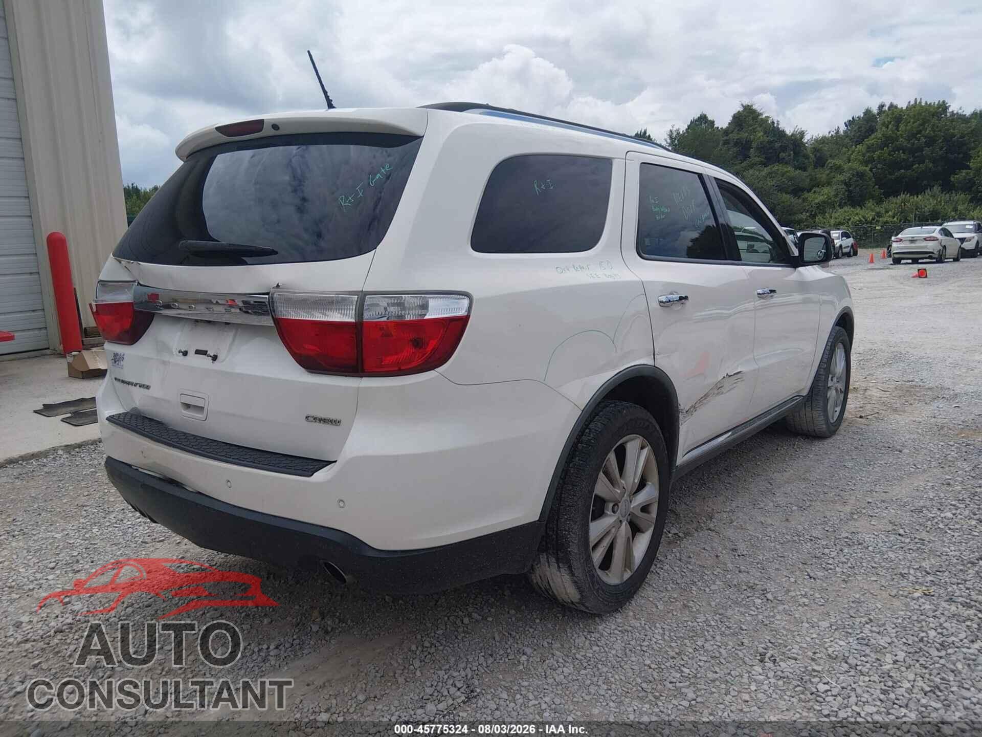 DODGE DURANGO 2011 - 1D4RD4GG5BC630378