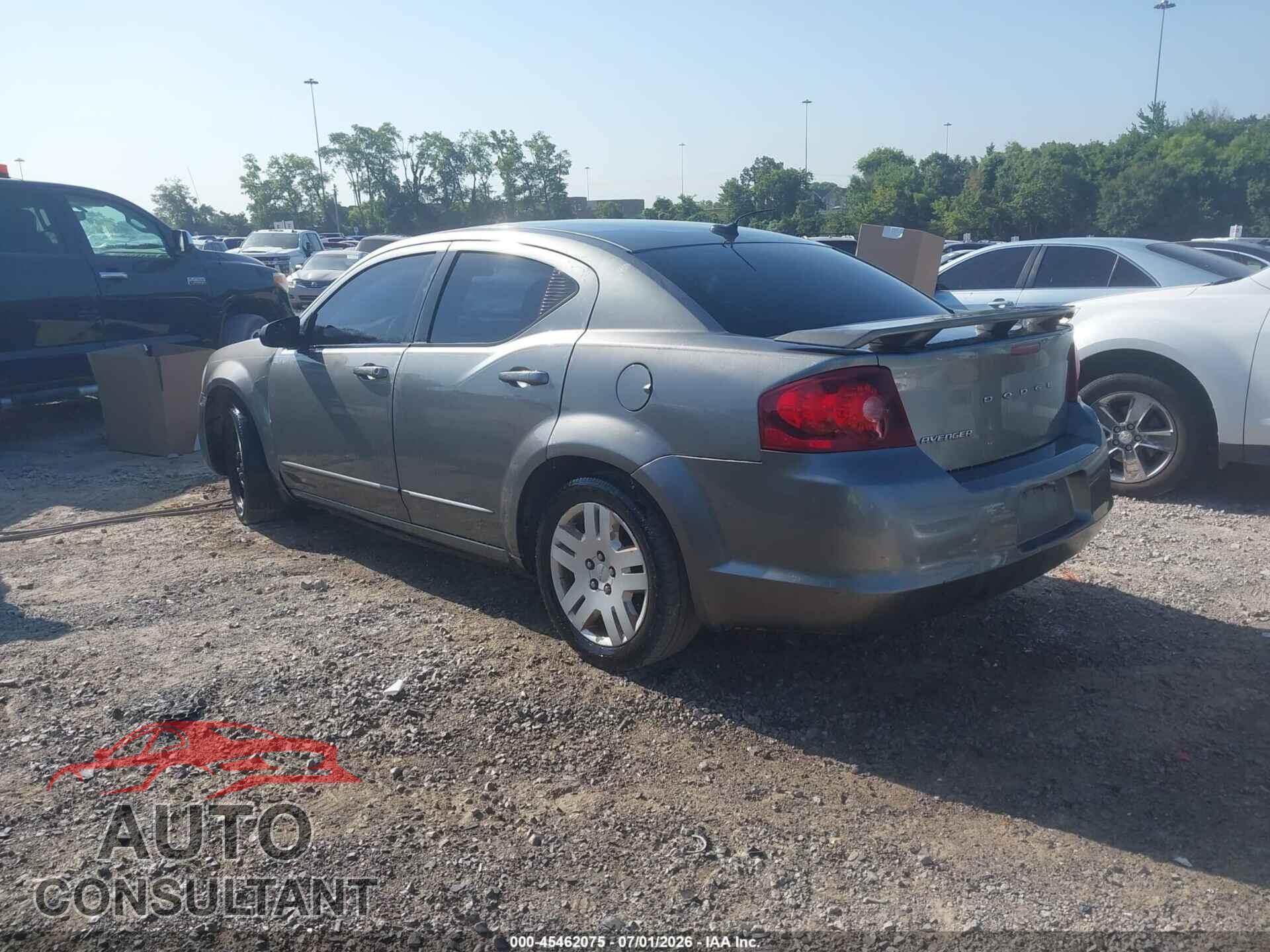 DODGE AVENGER 2011 - 1B3BD4FB5BN572637