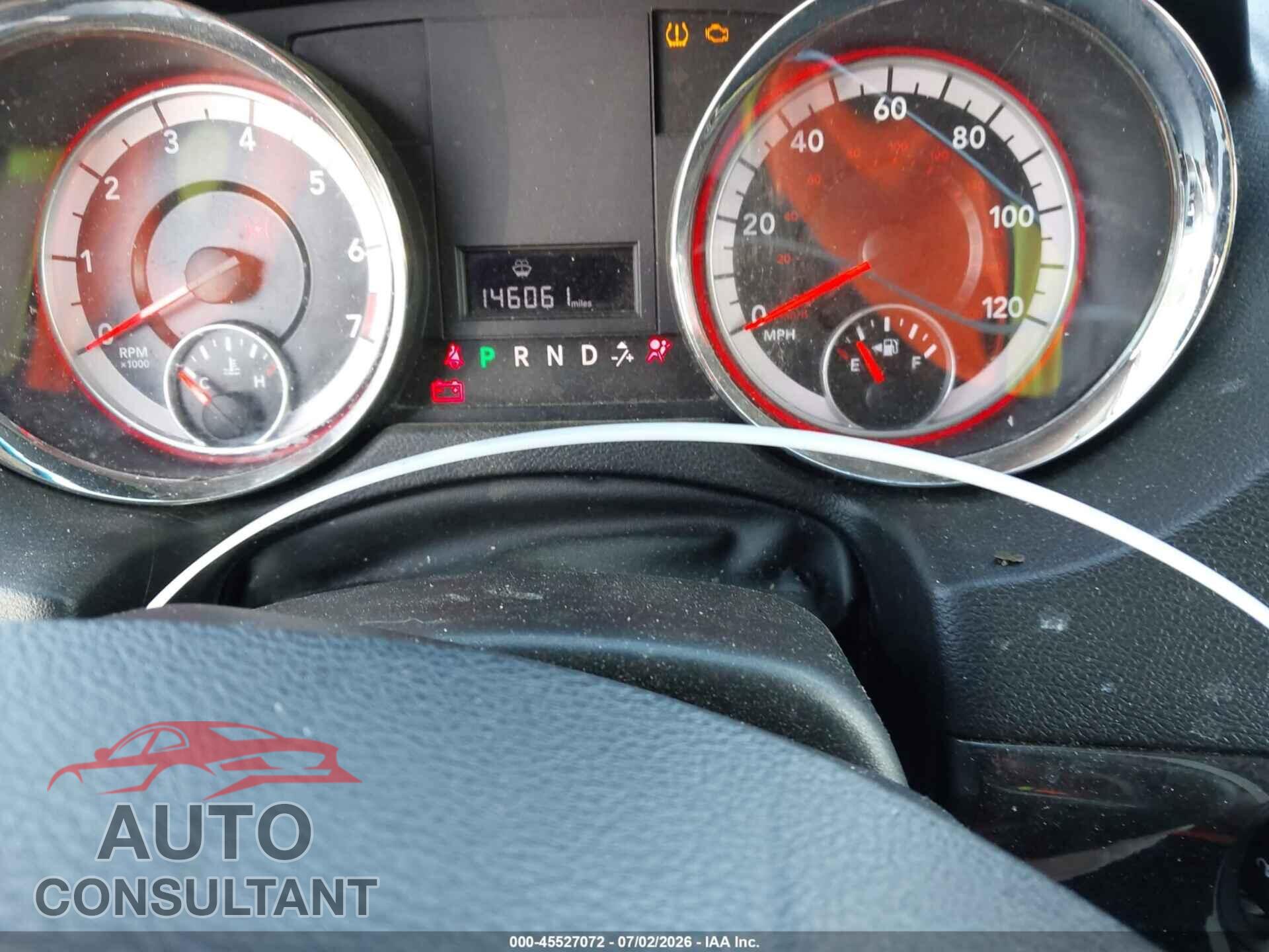 DODGE GRAND CARAVAN 2012 - 2C4RDGCG2CR323974