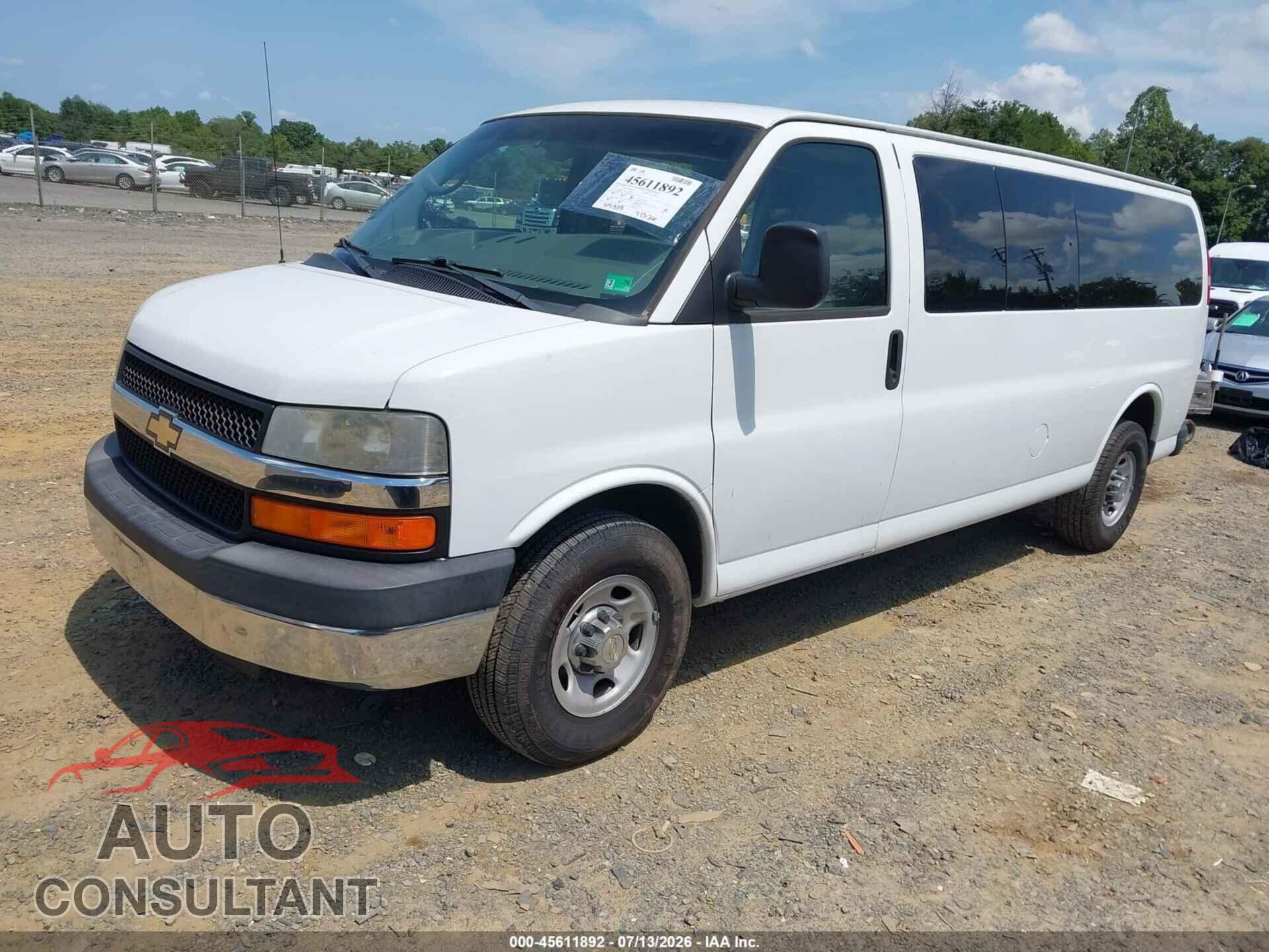 CHEVROLET EXPRESS 3500 2013 - 1GAZG1FA5D1178228
