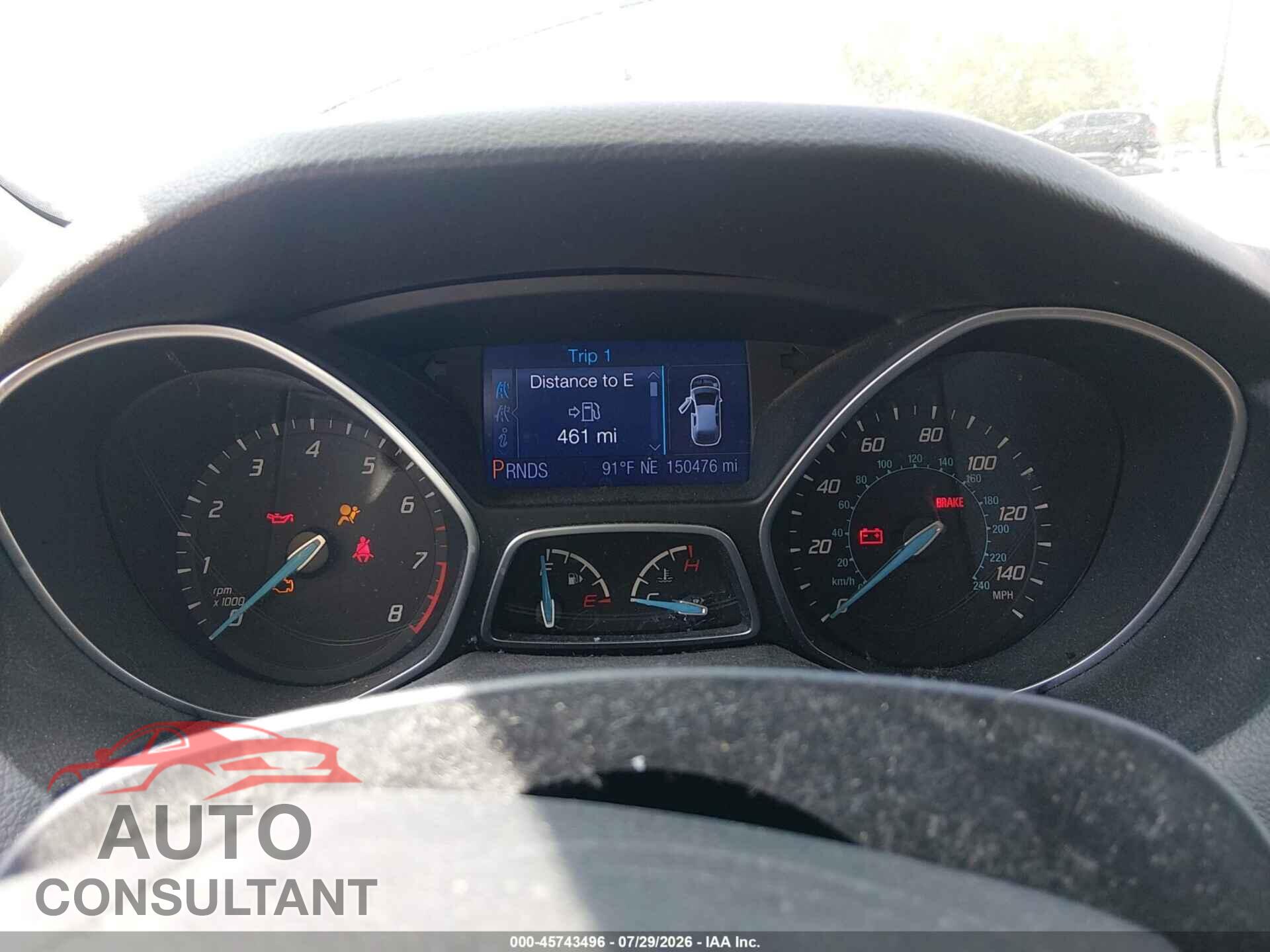 FORD FOCUS 2013 - 1FADP3K27DL254098
