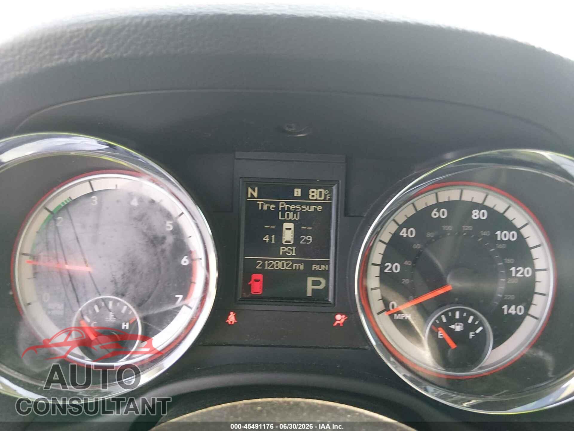 DODGE DURANGO 2012 - 1C4SDJET1CC152359