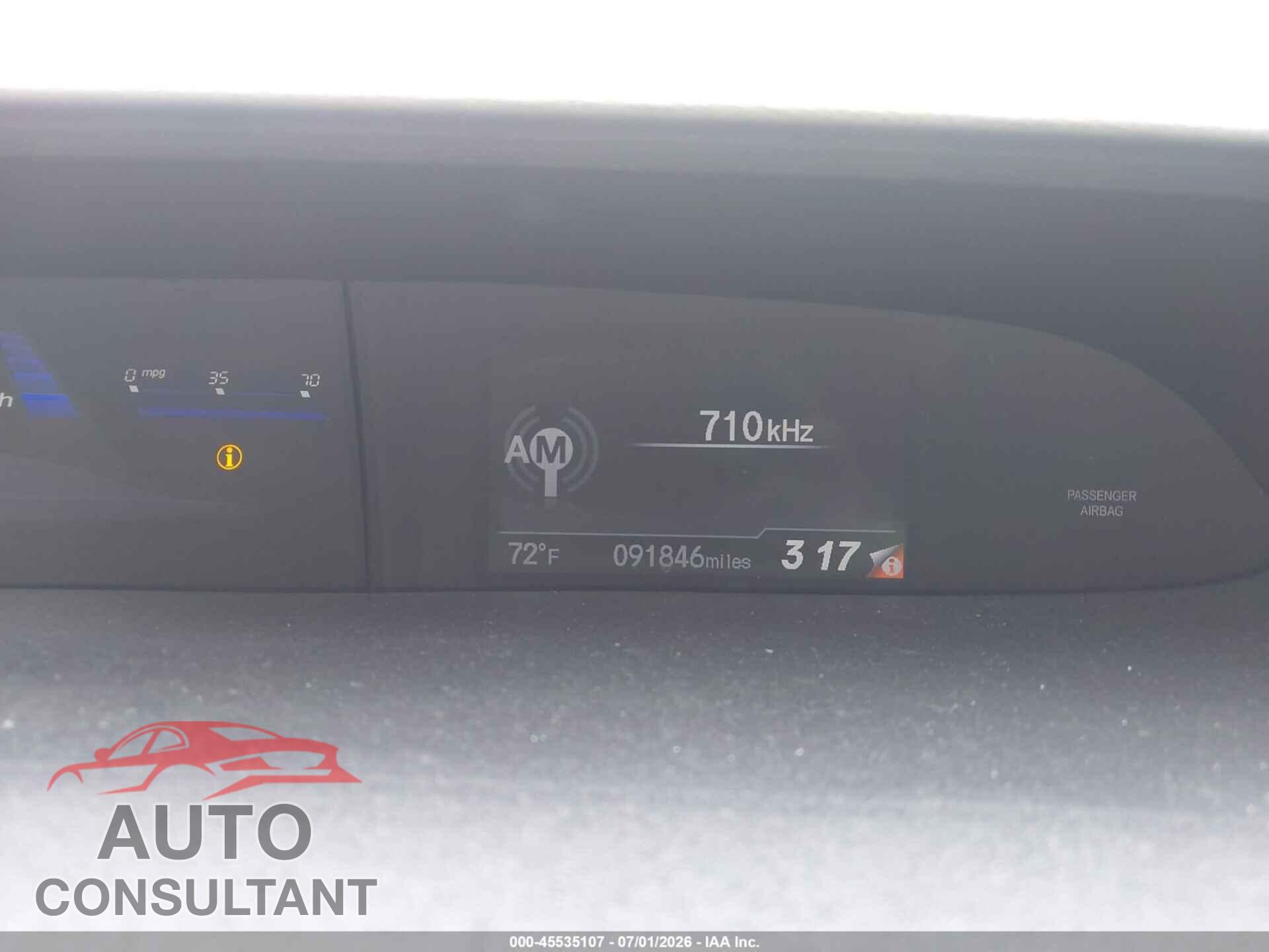 HONDA CIVIC 2014 - 19XFB2F57EE219944