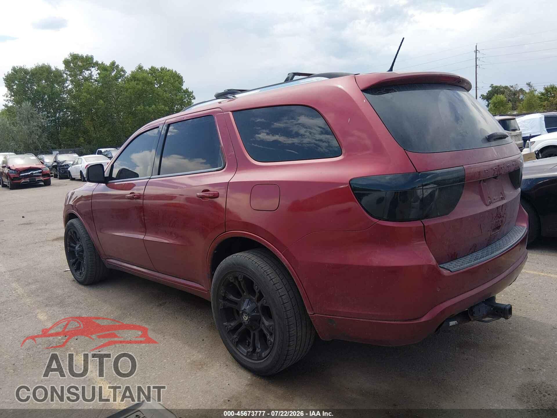 DODGE DURANGO 2013 - 1C4SDJDTXDC614436