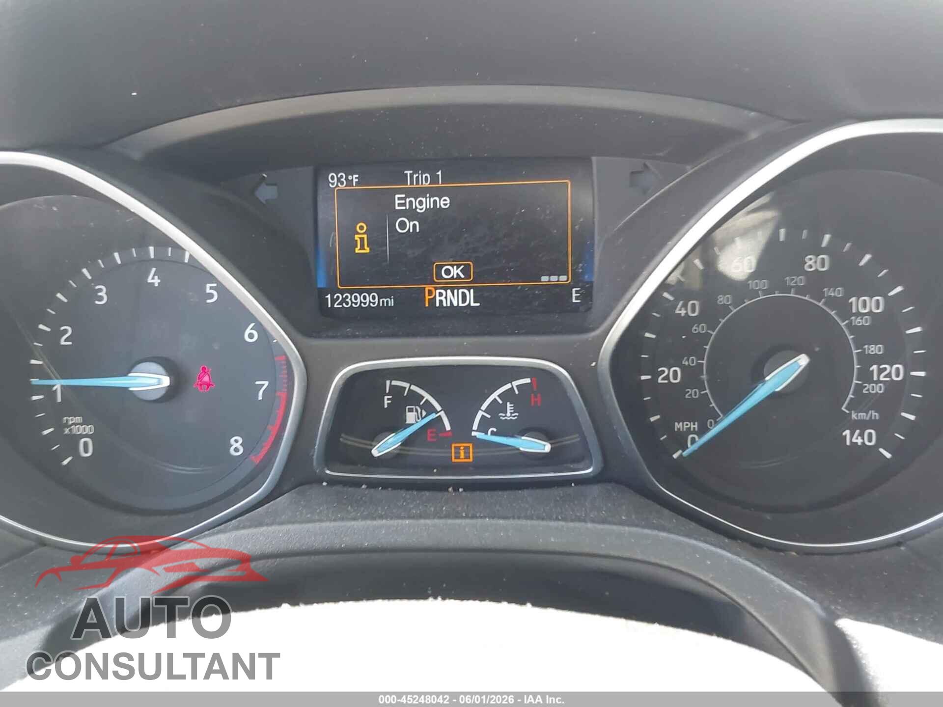FORD FOCUS 2017 - 1FADP3K20HL223751