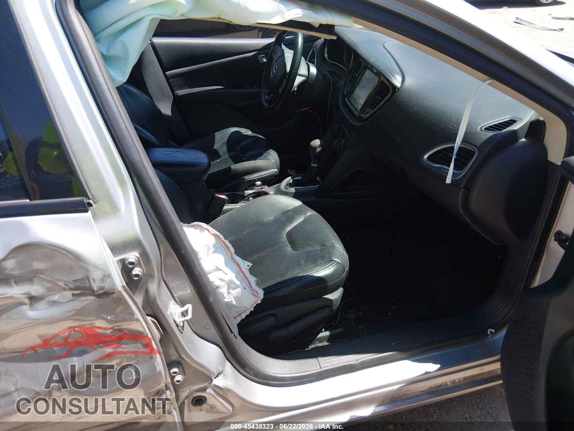 DODGE DART 2014 - 1C3CDFCB3ED791789