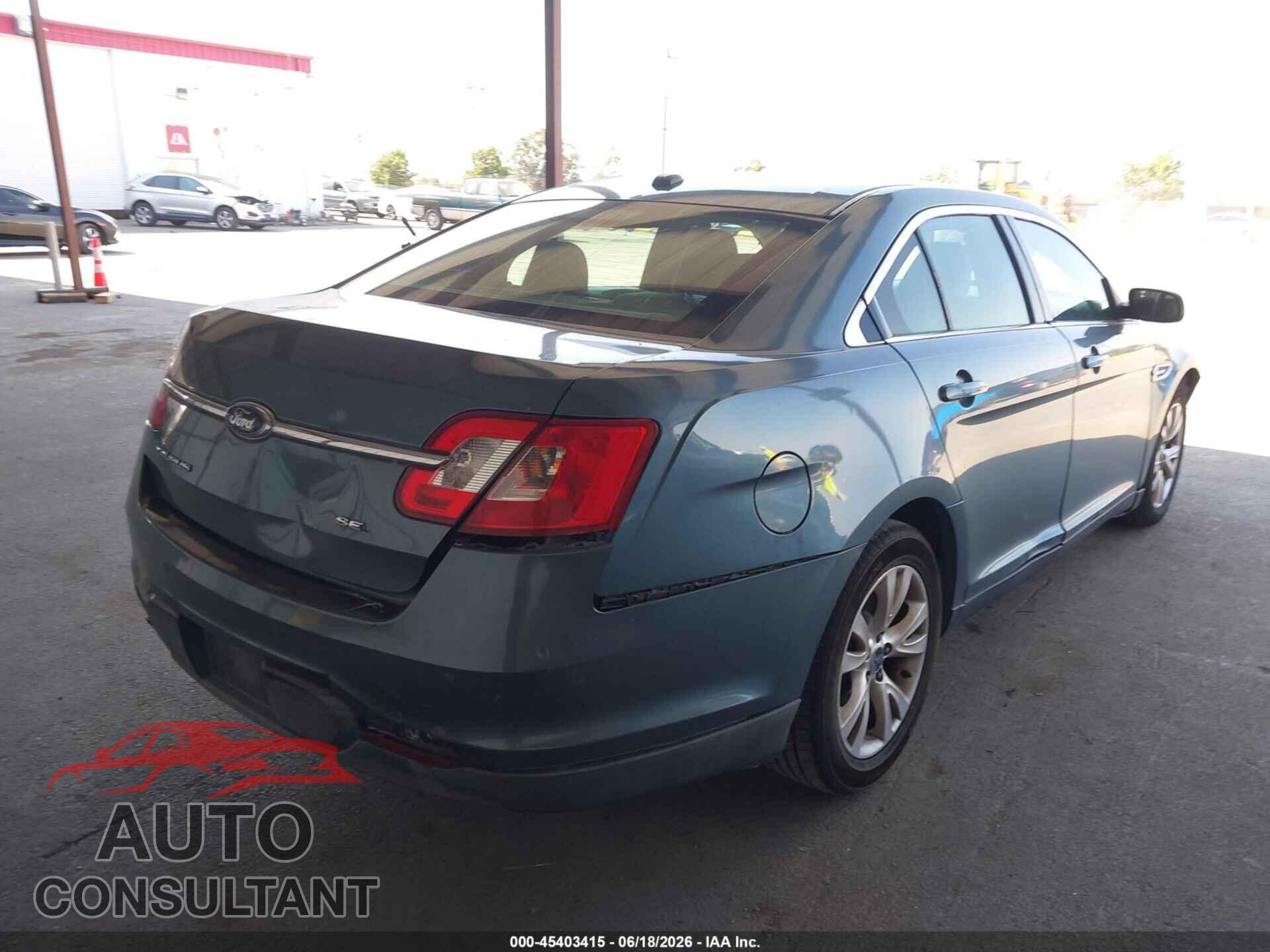 FORD TAURUS 2010 - 1FAHP2EW3AG130019