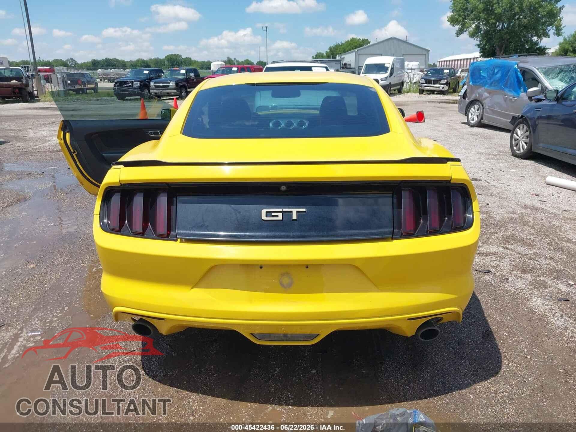 FORD MUSTANG 2016 - 1FA6P8CF7G5206407