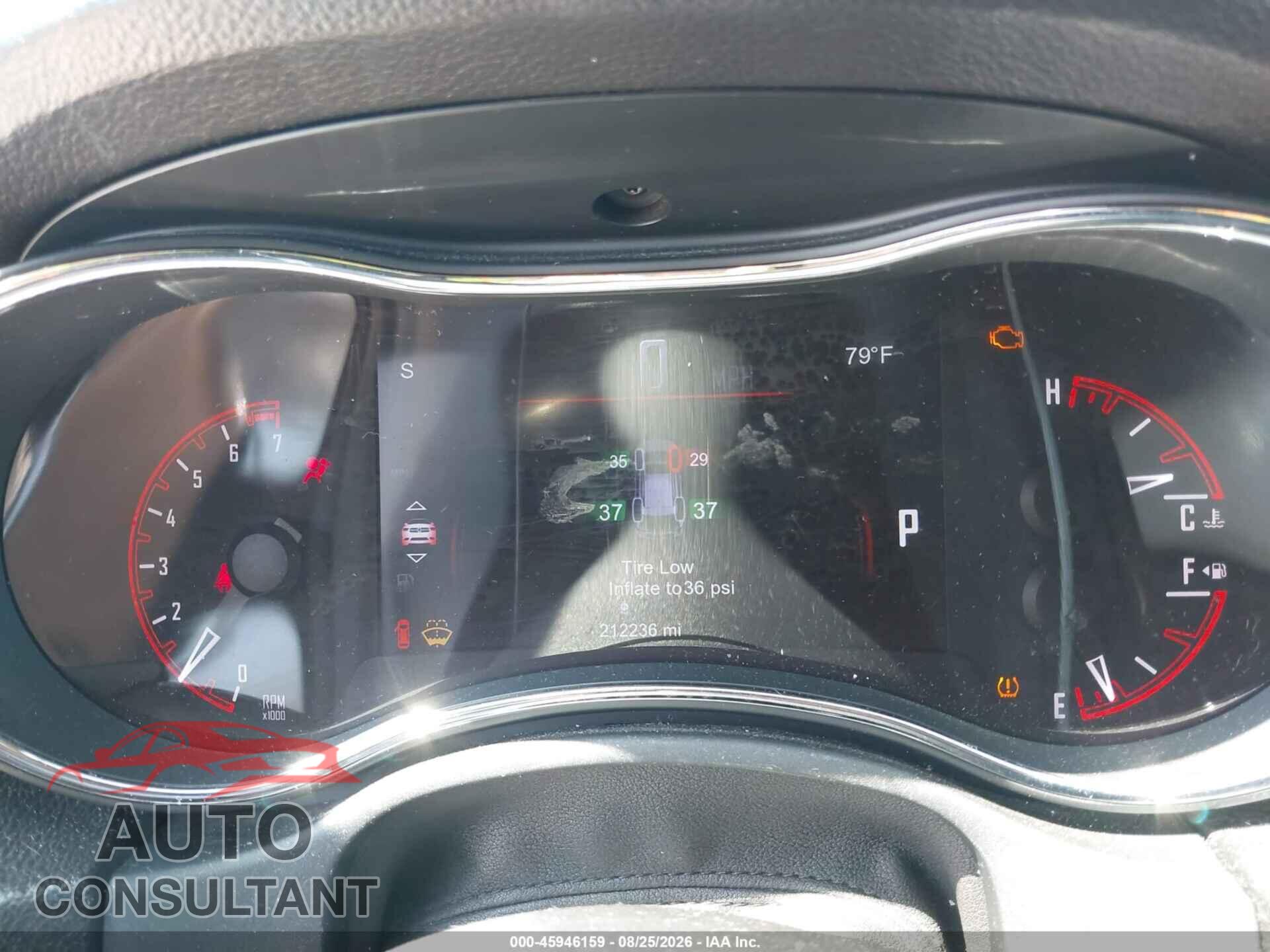 DODGE DURANGO 2014 - 1C4RDJAG5EC552421