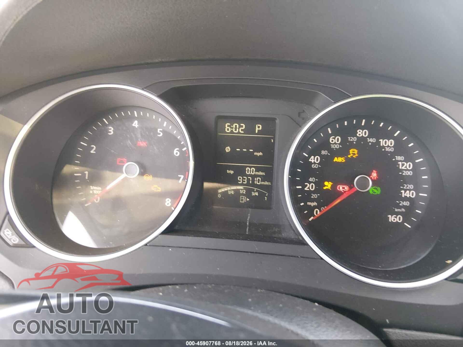 VOLKSWAGEN JETTA 2017 - 3VW2B7AJ1HM376599