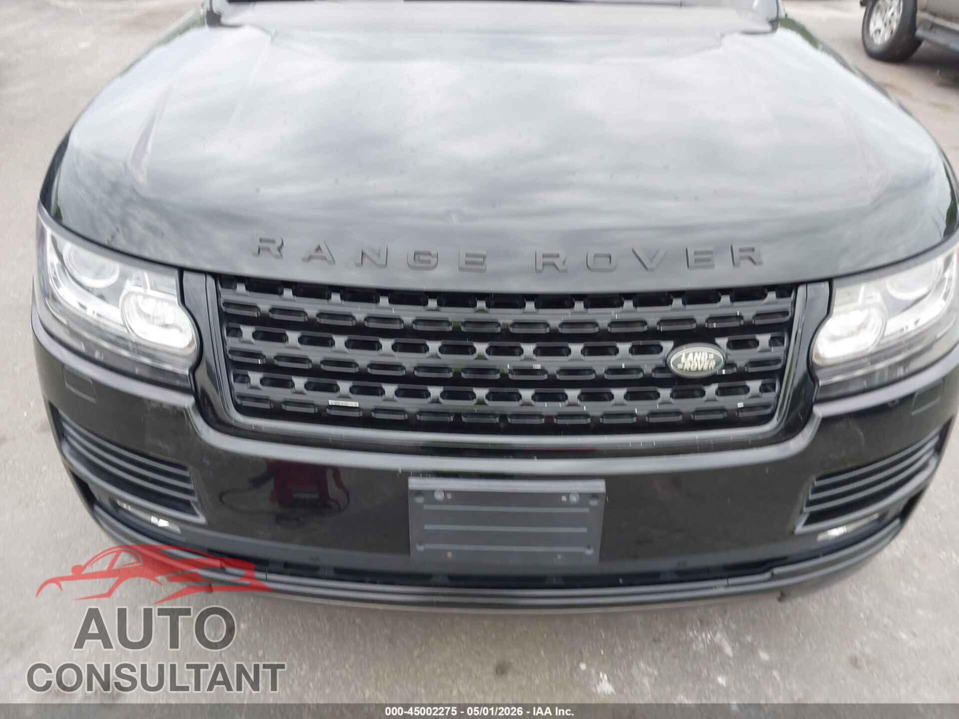 LAND ROVER RANGE ROVER 2016 - SALGS2EF4GA282769