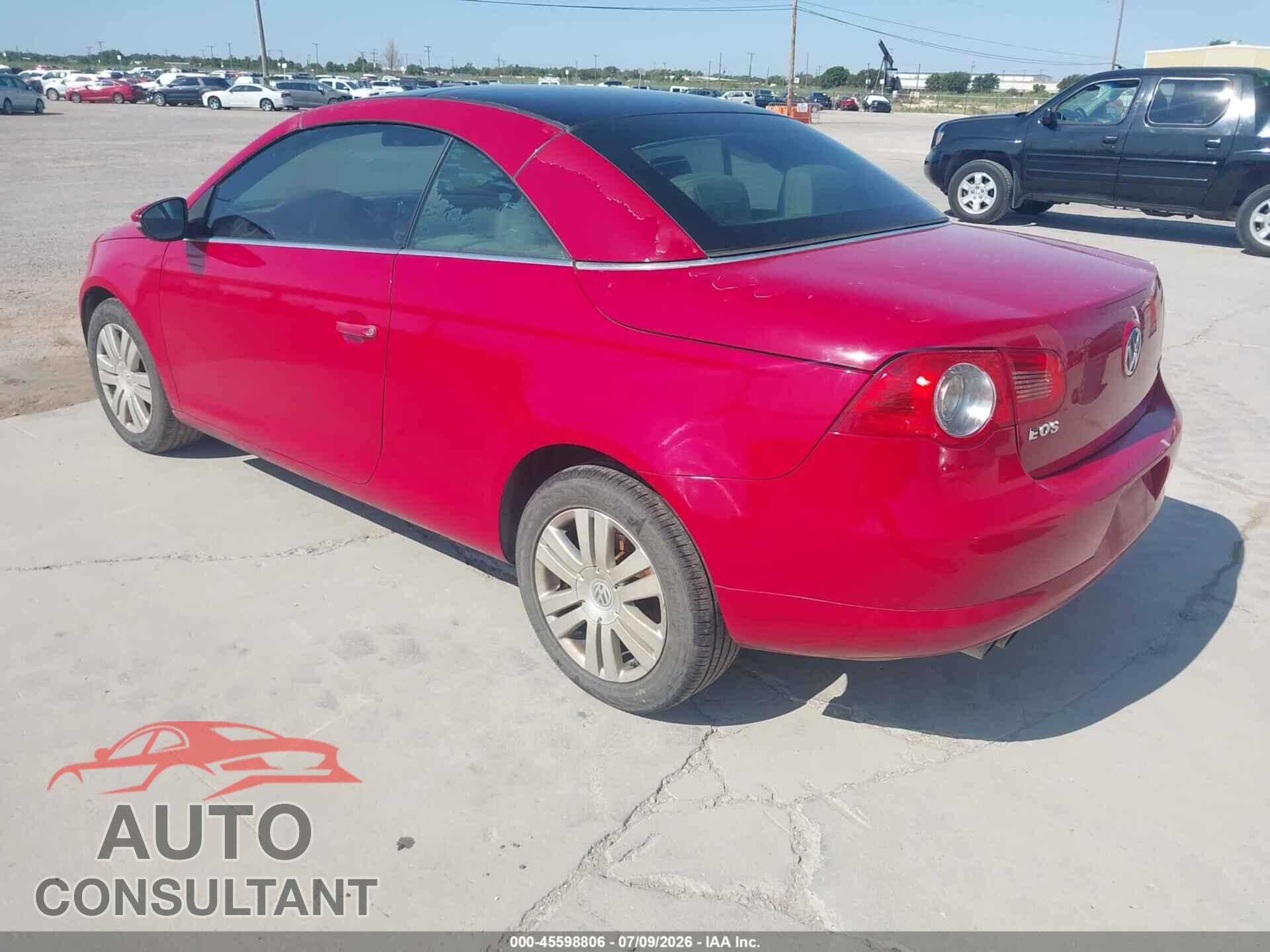 VOLKSWAGEN EOS 2009 - WVWBA71F59V014171