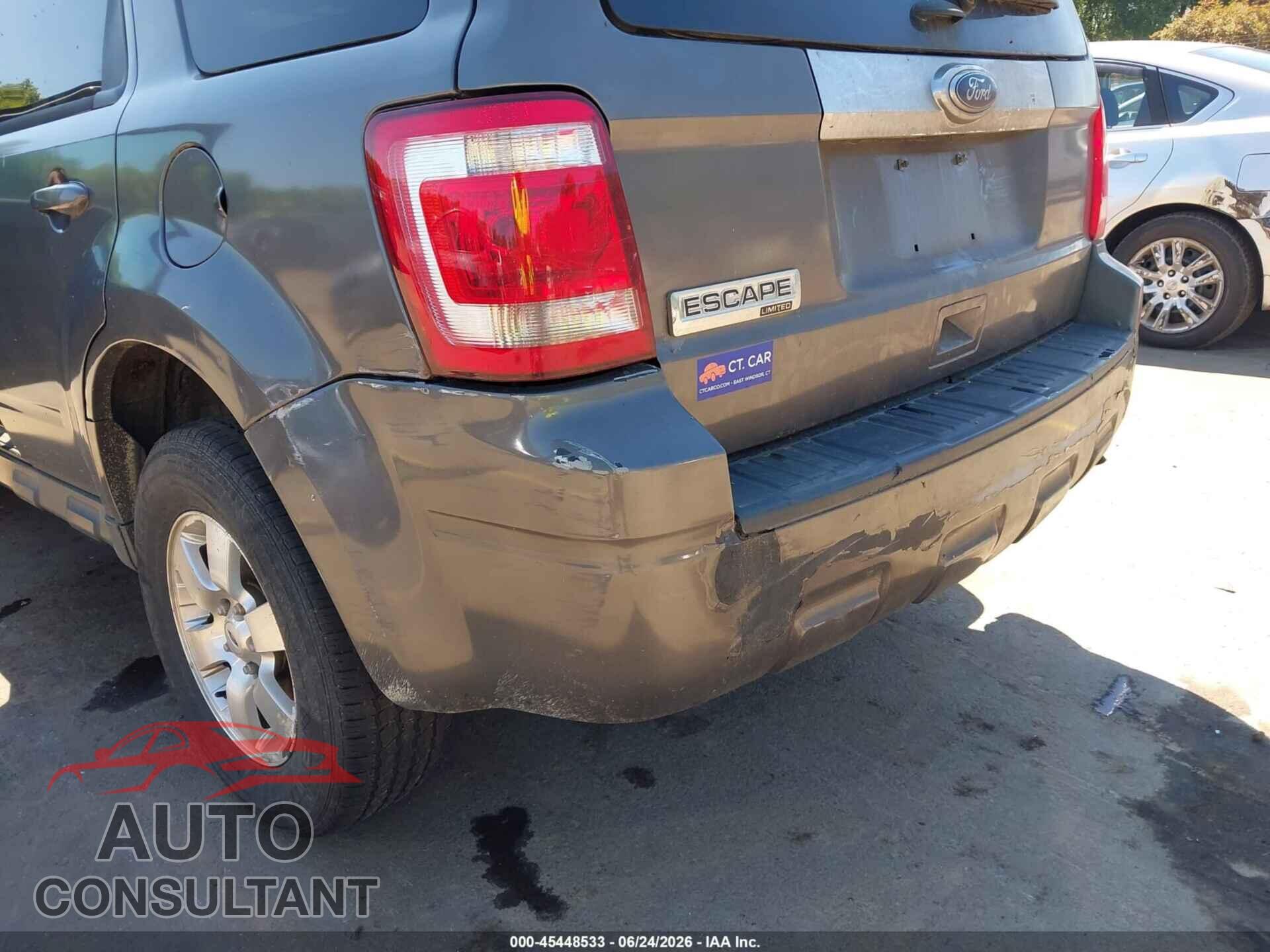 FORD ESCAPE 2011 - 1FMCU9E78BKC65702