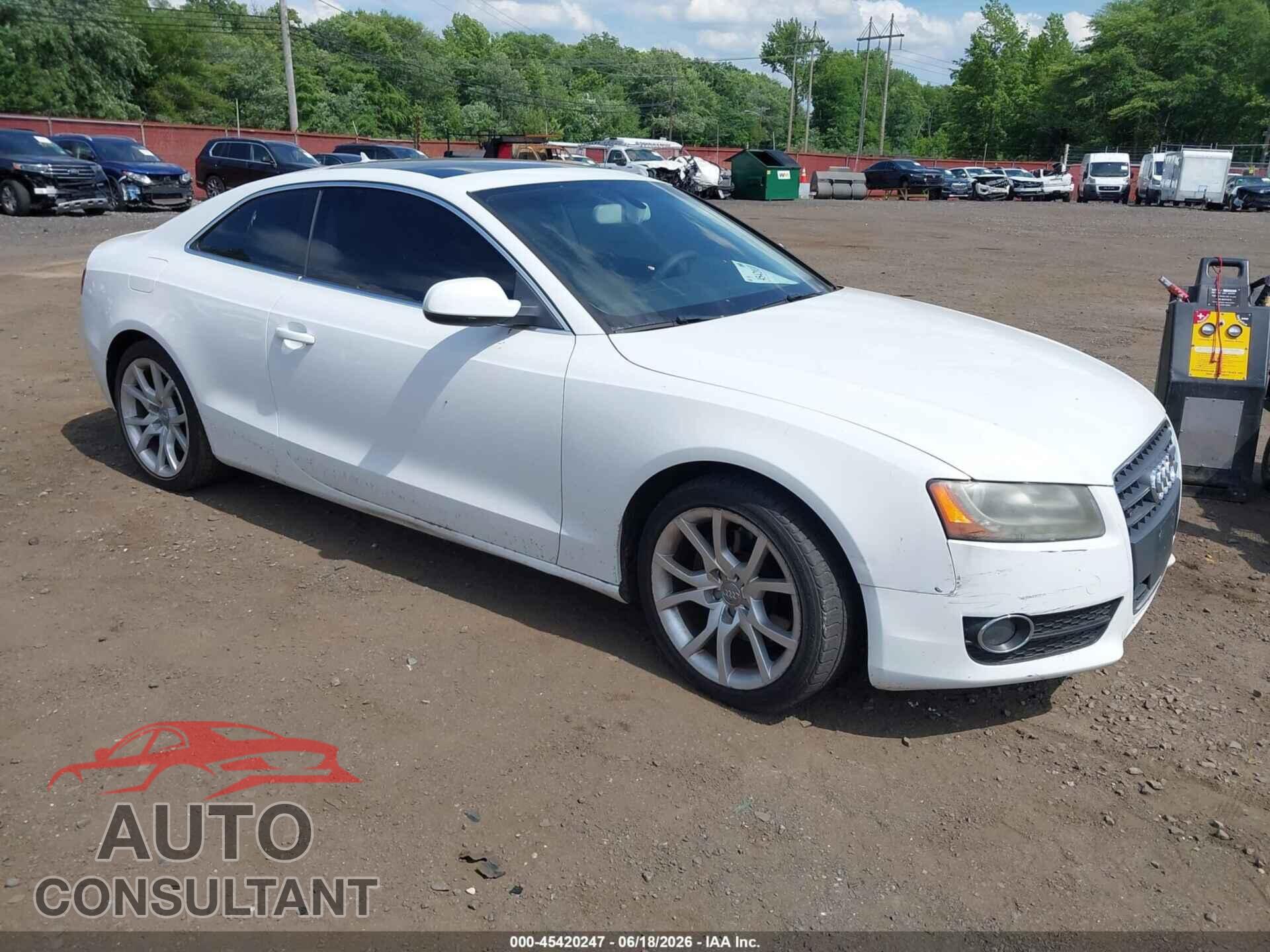 AUDI A5 2012 - WAULFAFR1CA016436