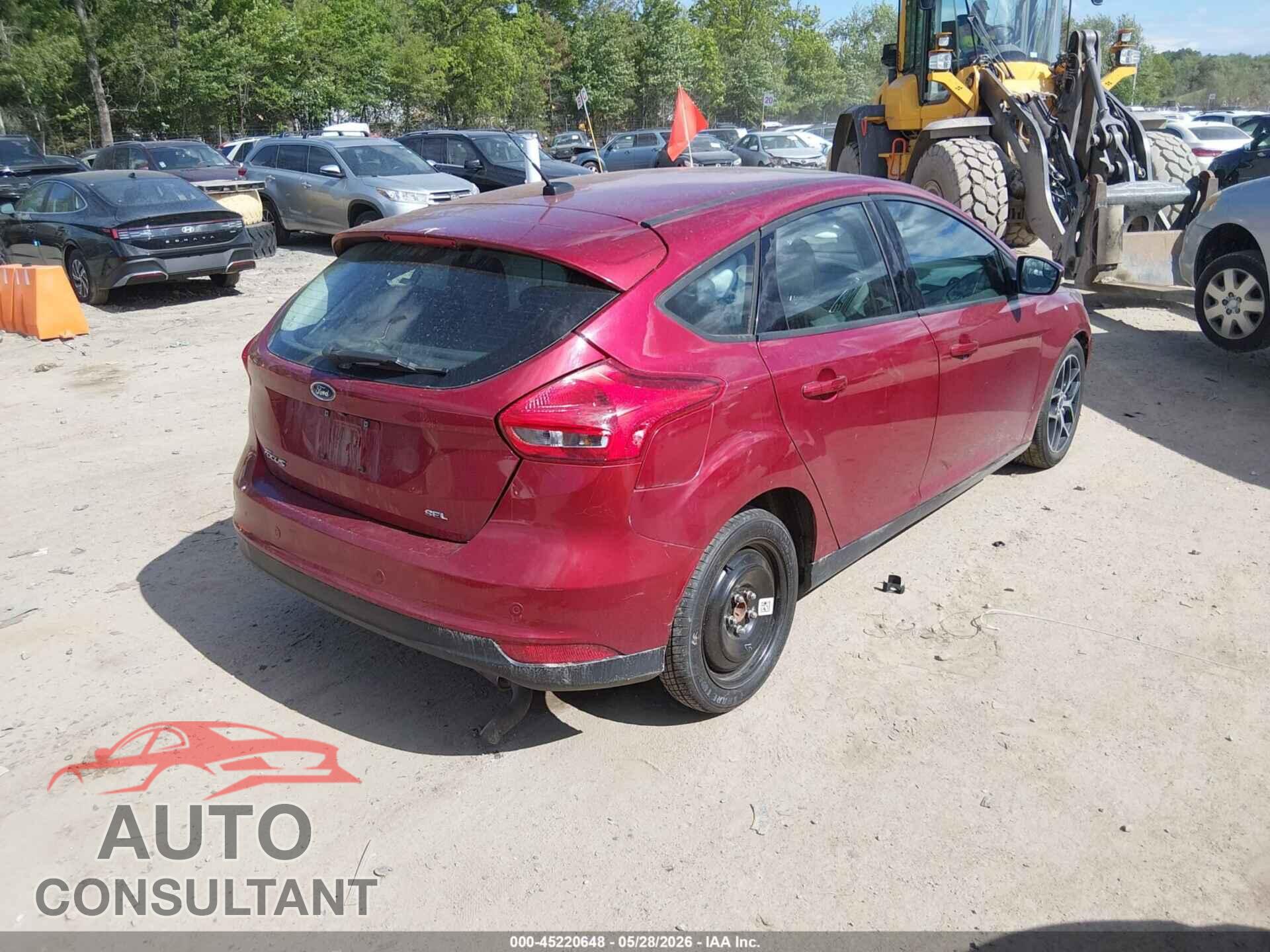 FORD FOCUS 2017 - 1FADP3M20HL311289