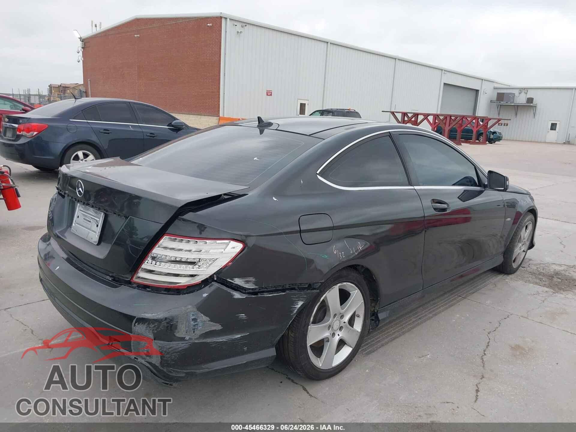 MERCEDES-BENZ C 250 2012 - WDDGJ4HB6CF858024