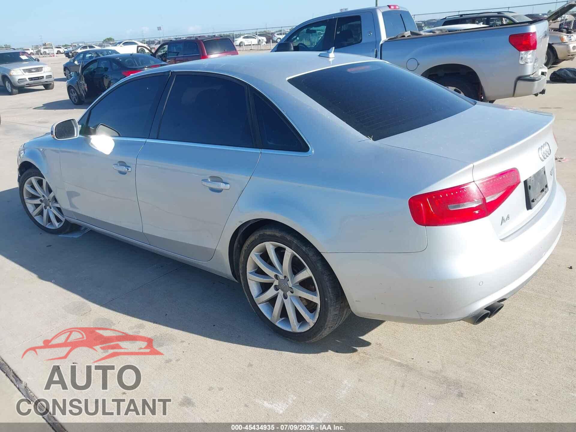 AUDI A4 2013 - WAUFFAFL6DN006326