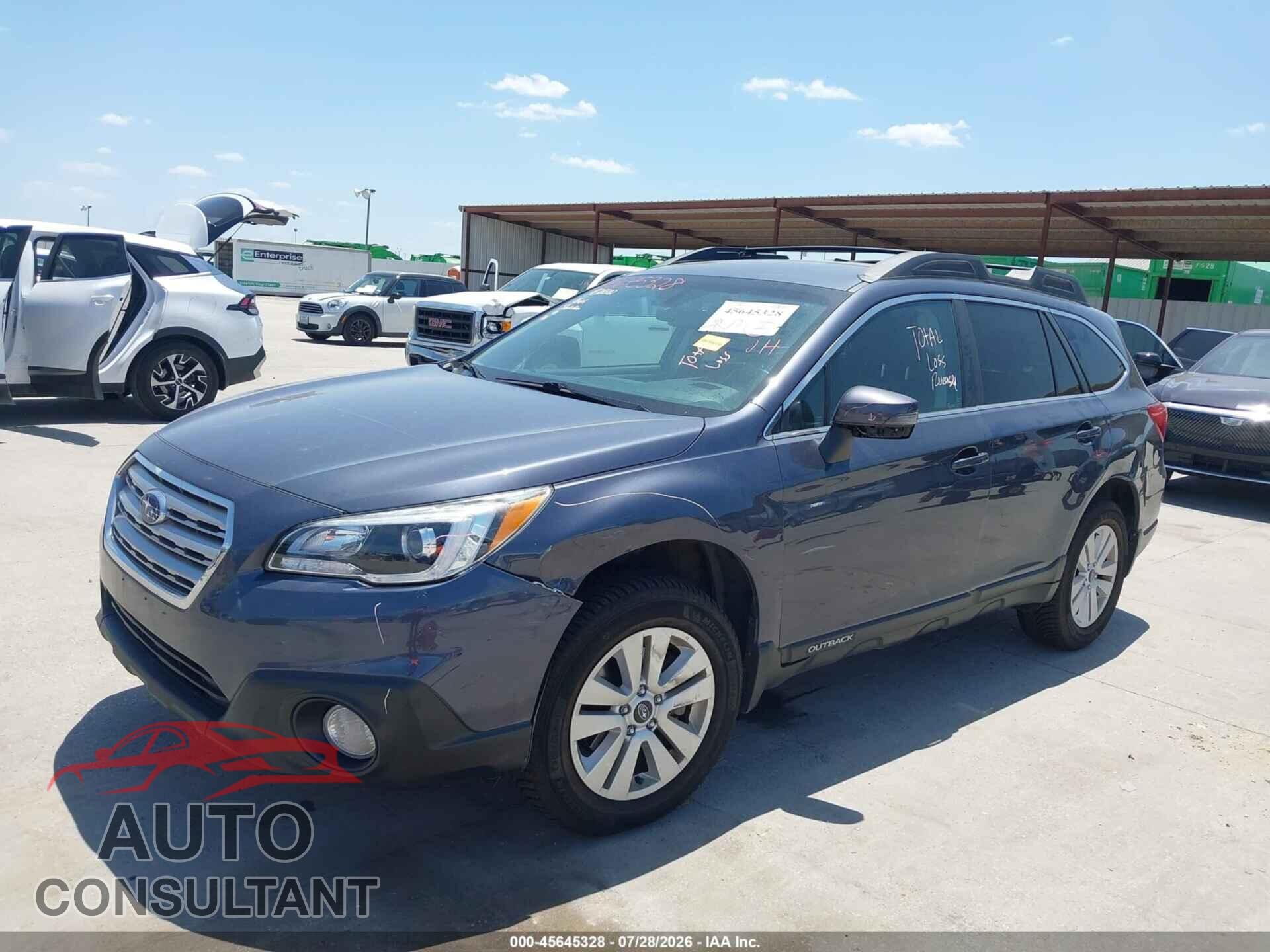 SUBARU OUTBACK 2017 - 4S4BSAFC8H3388949