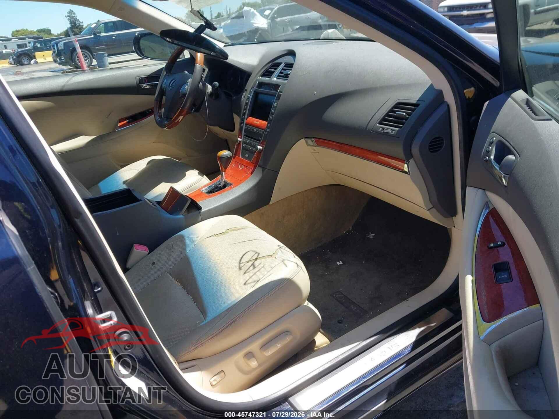 LEXUS ES 350 2010 - JTHBK1EG0A2362008