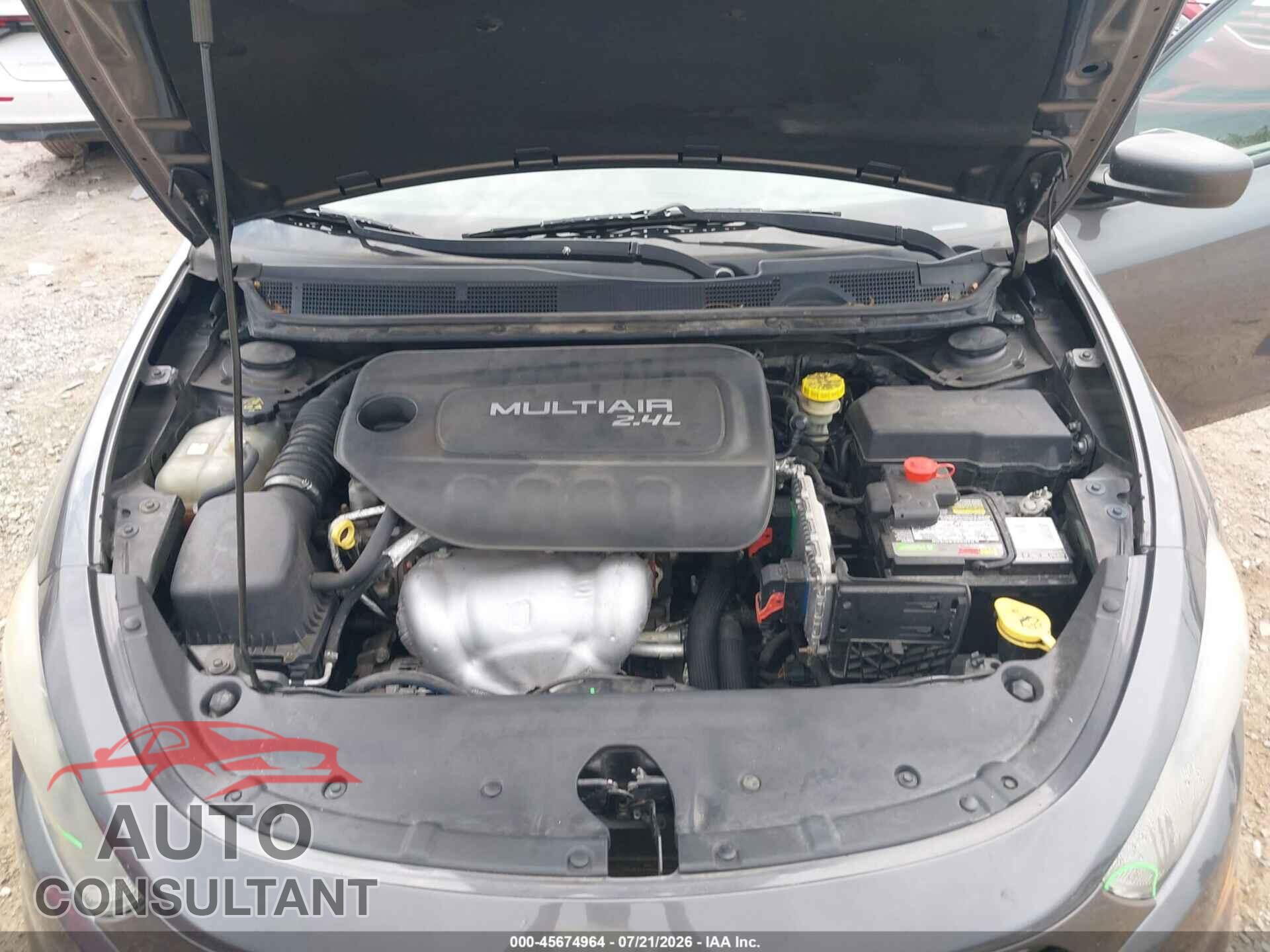DODGE DART 2015 - 1C3CDFBB3FD306442