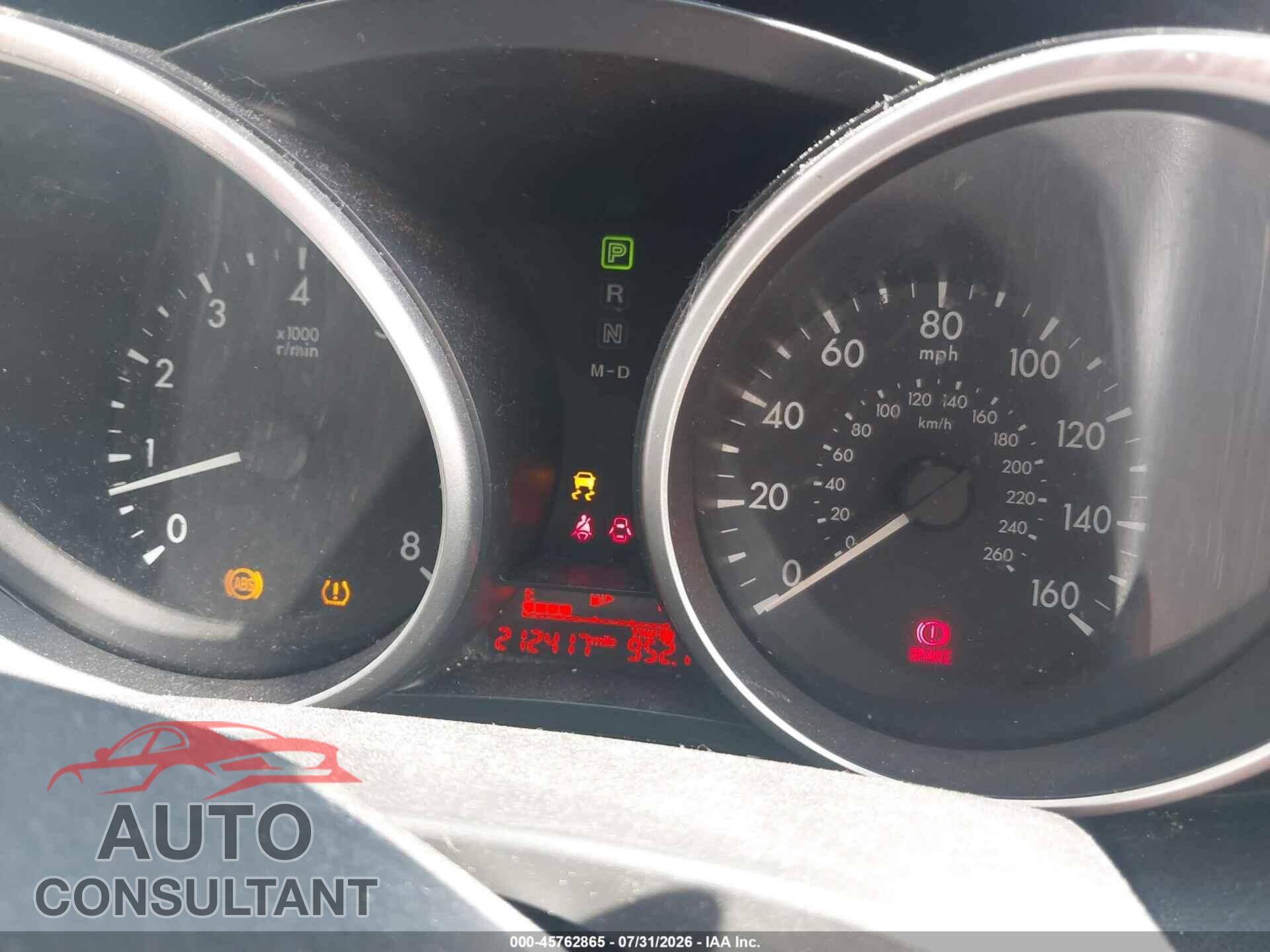 MAZDA MAZDA5 2012 - JM1CW2CL6C0134559