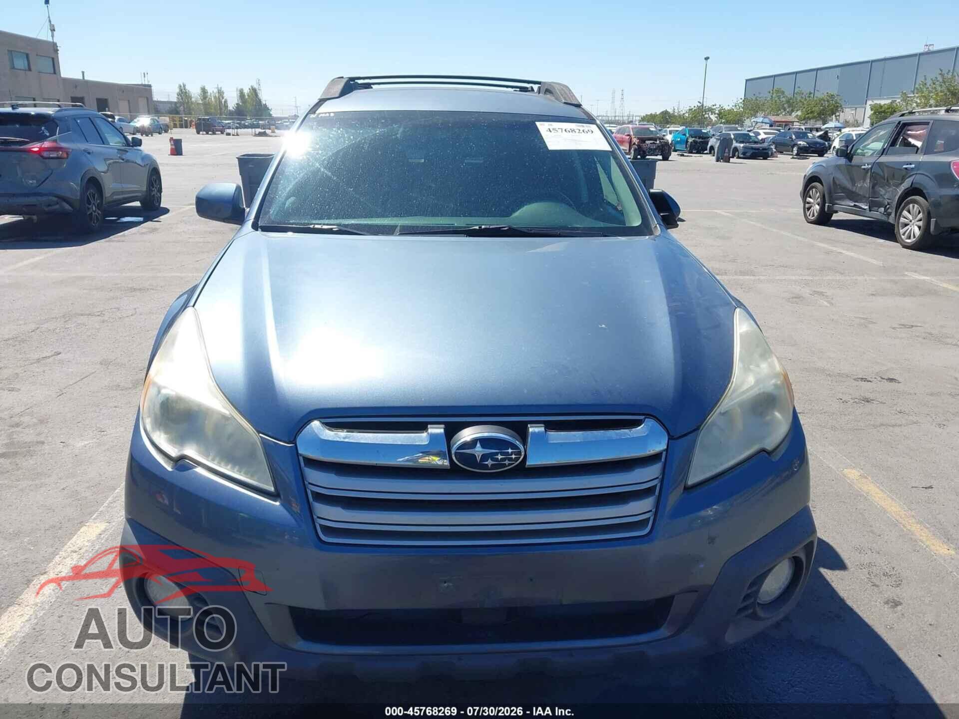 SUBARU OUTBACK 2013 - 4S4BRBCCXD3210086