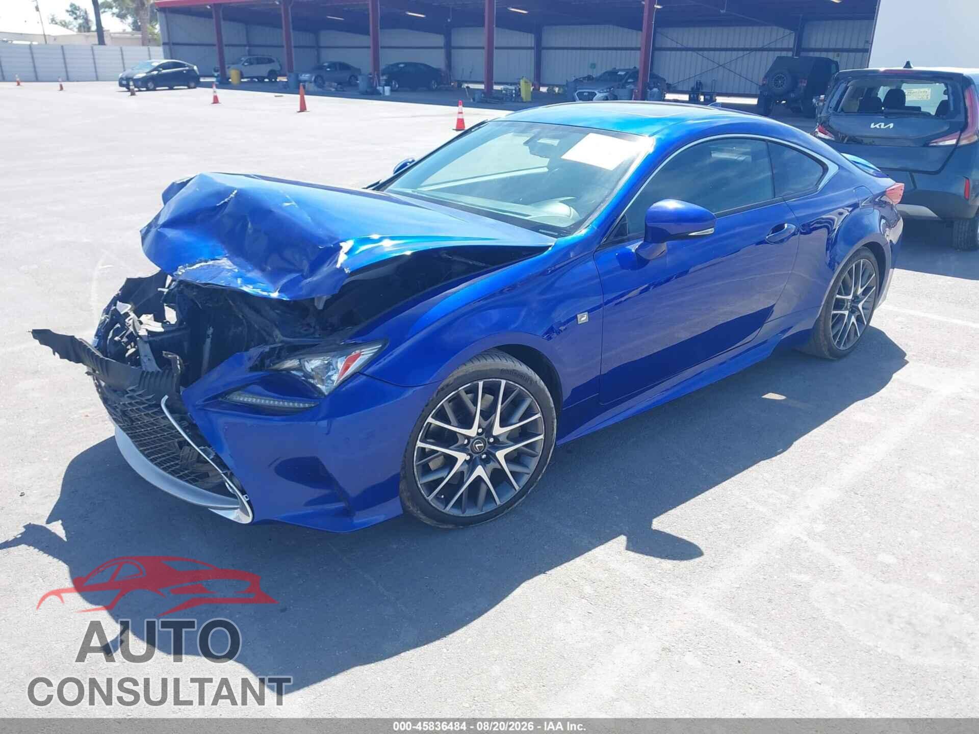 LEXUS RC 350 2015 - JTHHE5BC2F5006286
