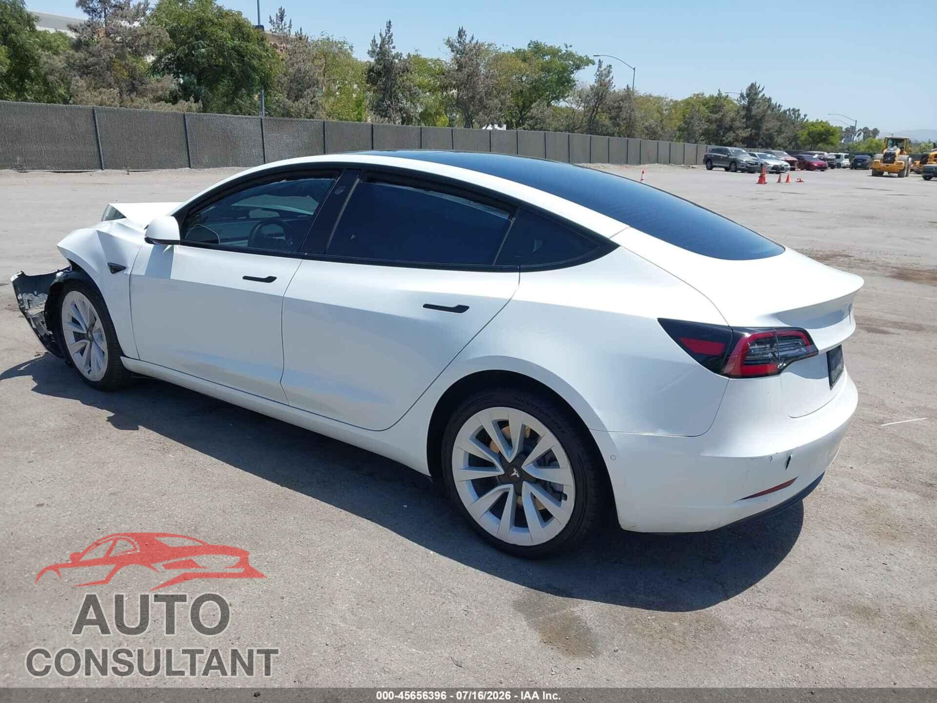 TESLA MODEL 3 2021 - 5YJ3E1EA9MF928452