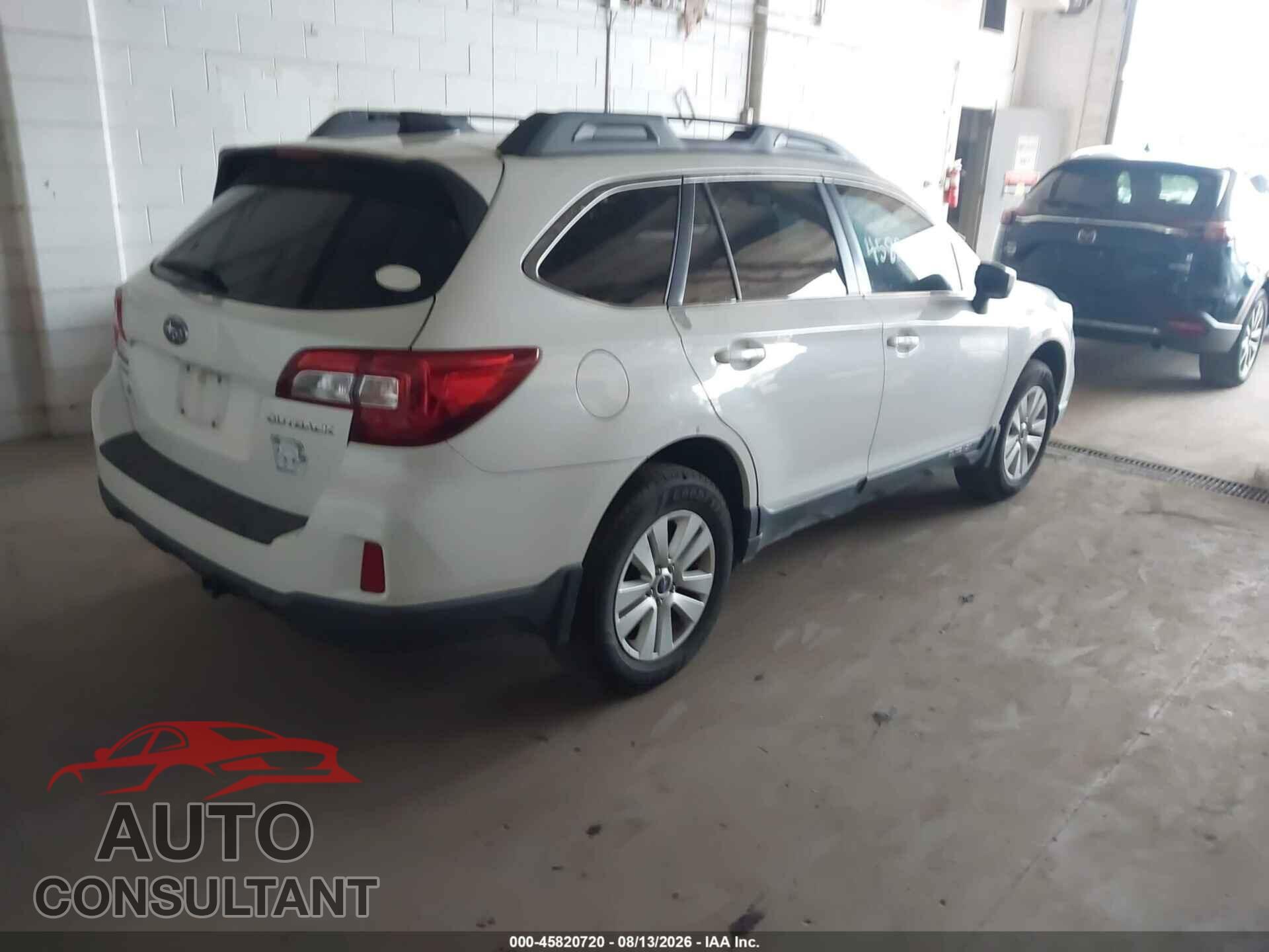 SUBARU OUTBACK 2016 - 4S4BSBCC7G3335491