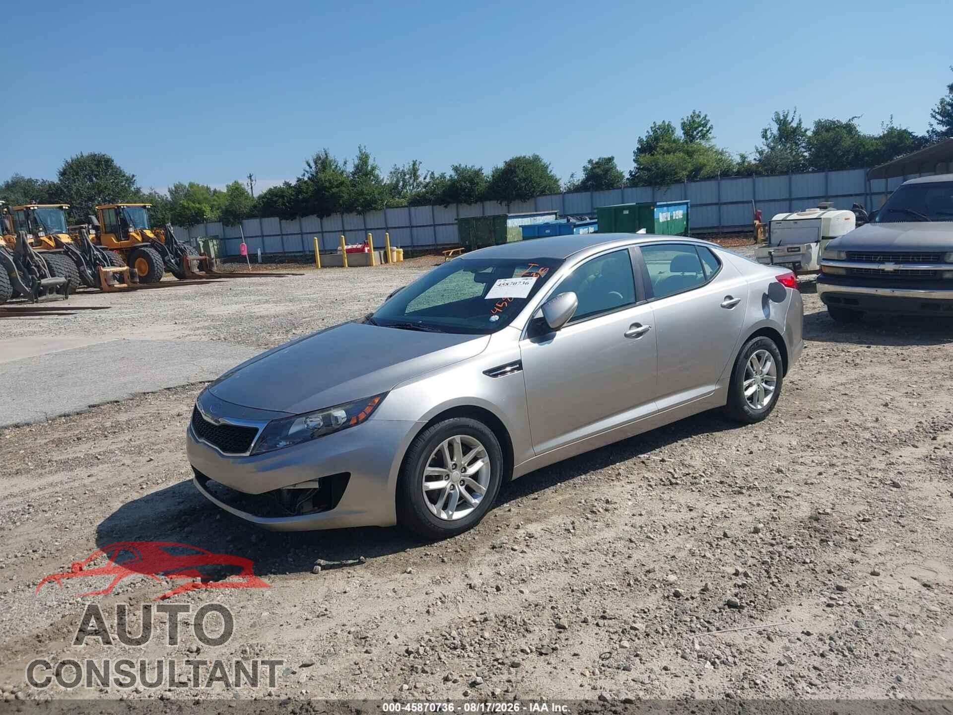 KIA OPTIMA 2012 - 5XXGM4A76CG054556