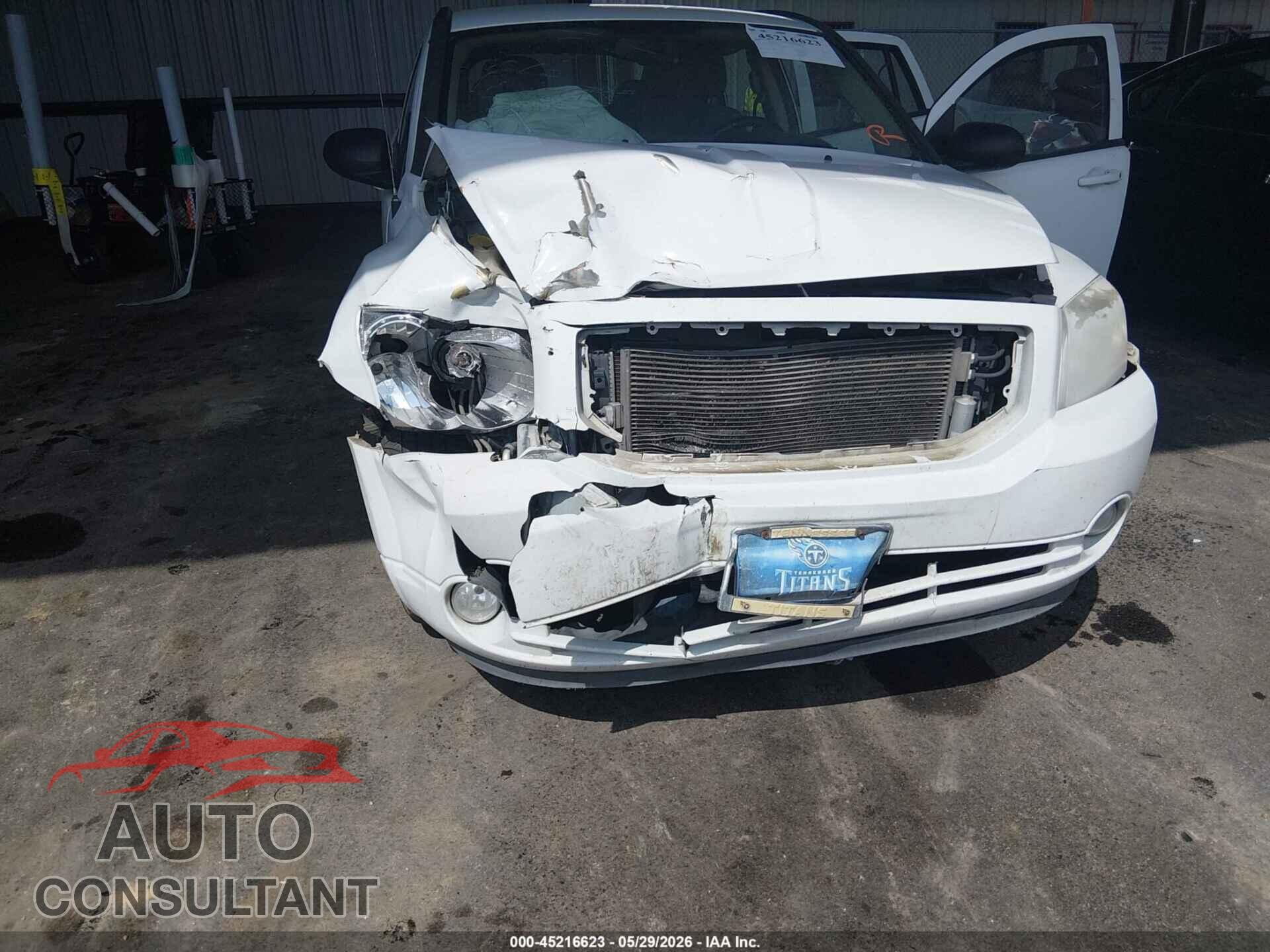 DODGE CALIBER 2011 - 1B3CB3HA2BD107120