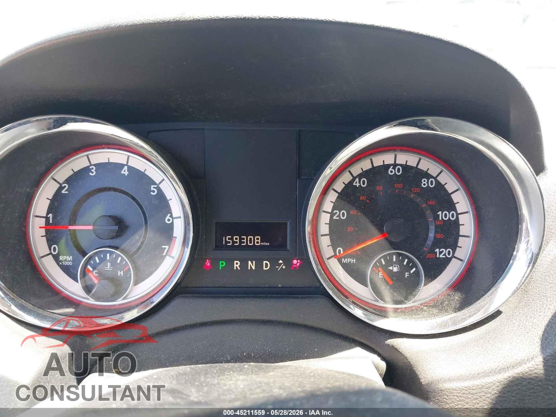 DODGE GRAND CARAVAN 2014 - 2C4RDGCG7ER347433
