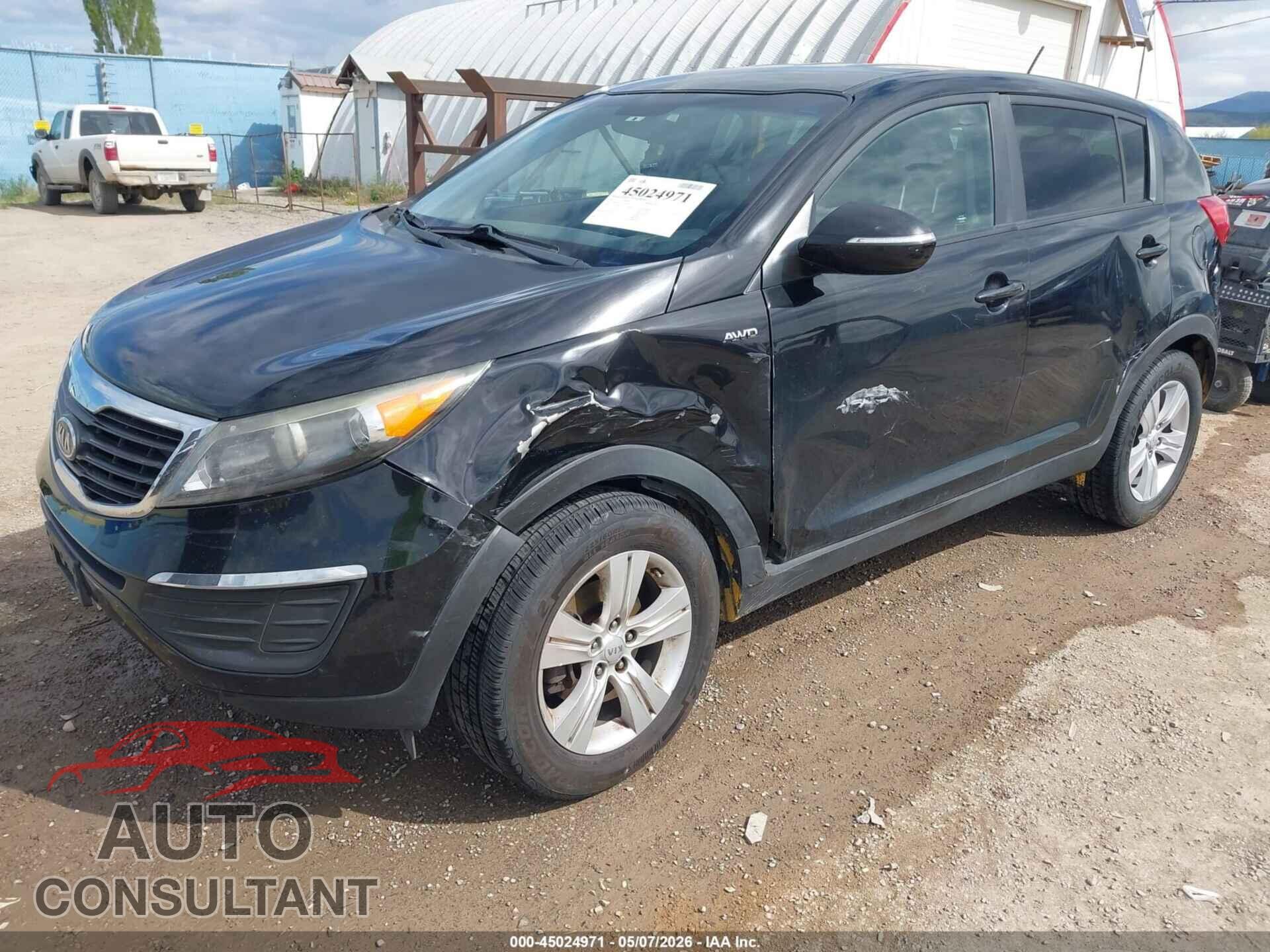 KIA SPORTAGE 2012 - KNDPBCA27C7201805