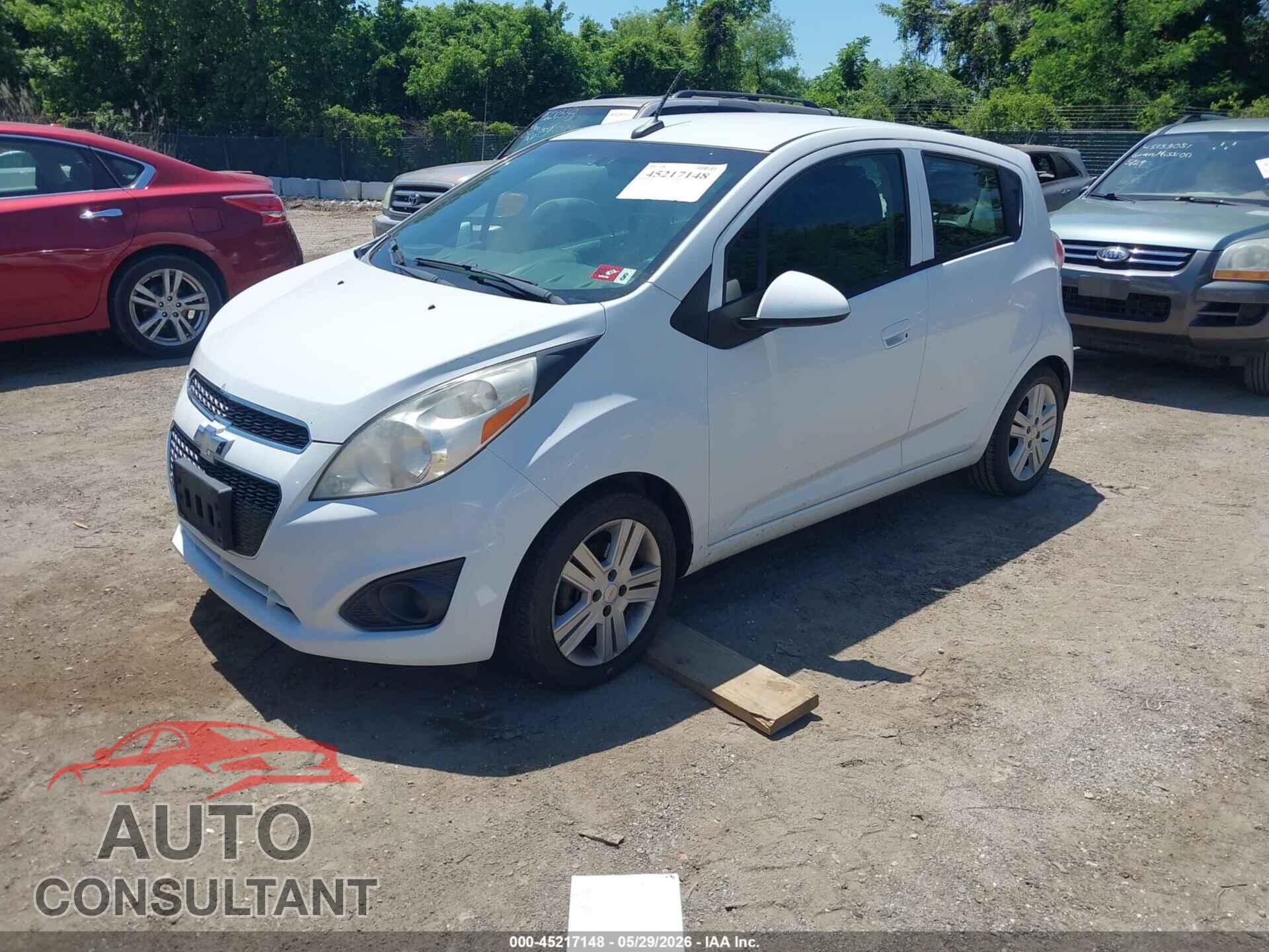 CHEVROLET SPARK 2014 - KL8CB6S94EC480192