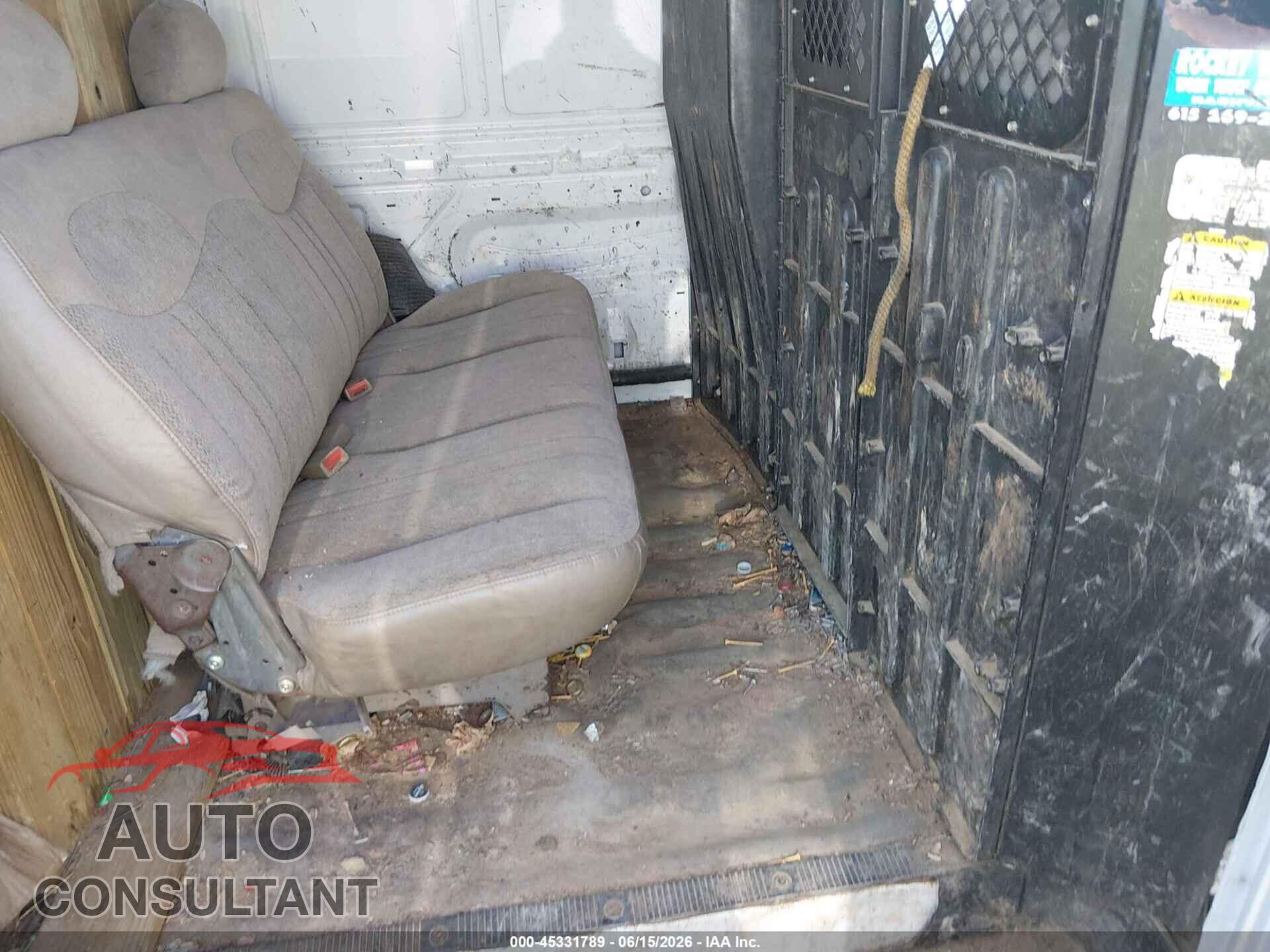 FORD E-150 2012 - 1FTNE1EW0CDA15623