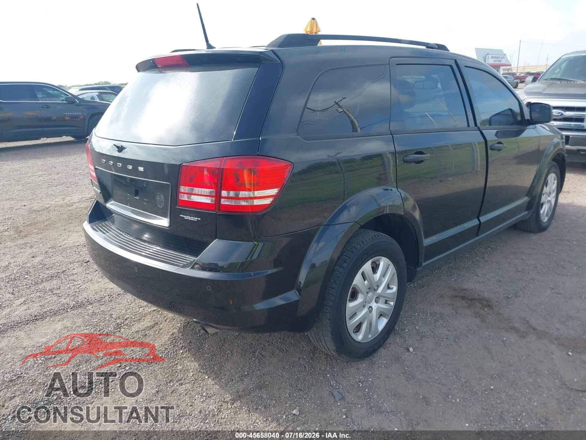 DODGE JOURNEY 2020 - 3C4PDCAB5LT180460