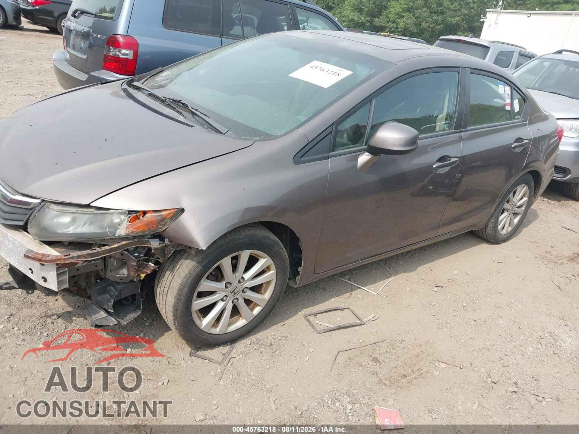 HONDA CIVIC 2012 - 2HGFB2F94CH545819
