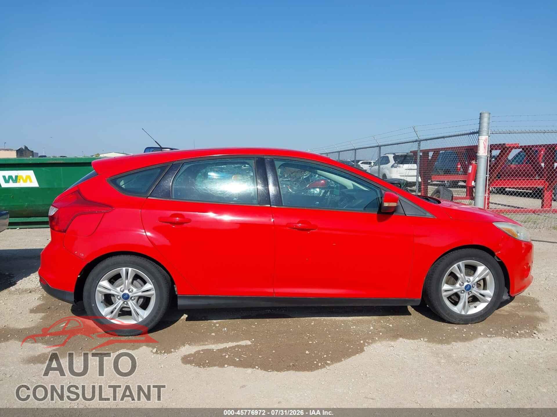FORD FOCUS 2013 - 1FADP3K26DL177272