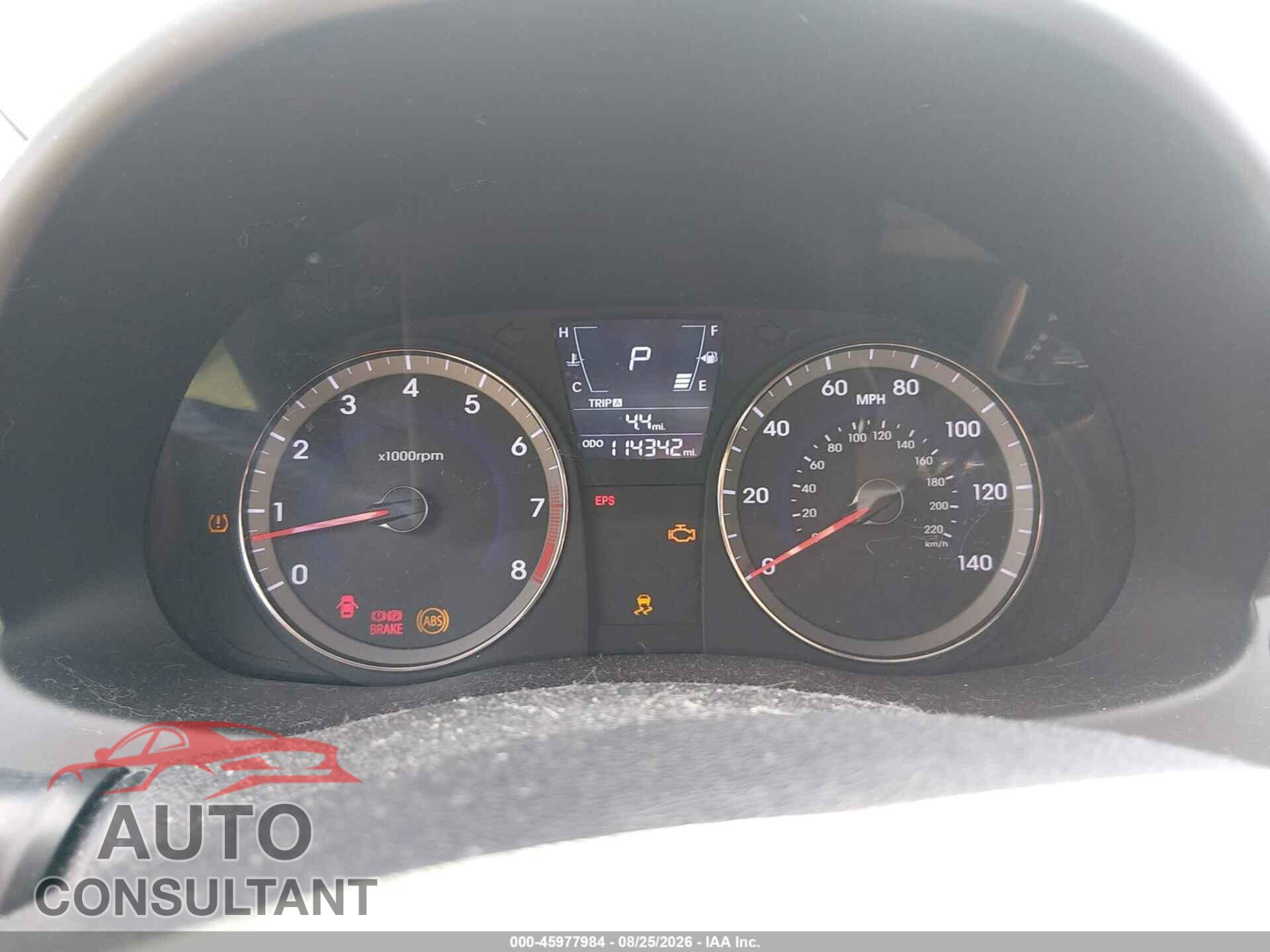 HYUNDAI ACCENT 2012 - KMHCU5AE1CU013129