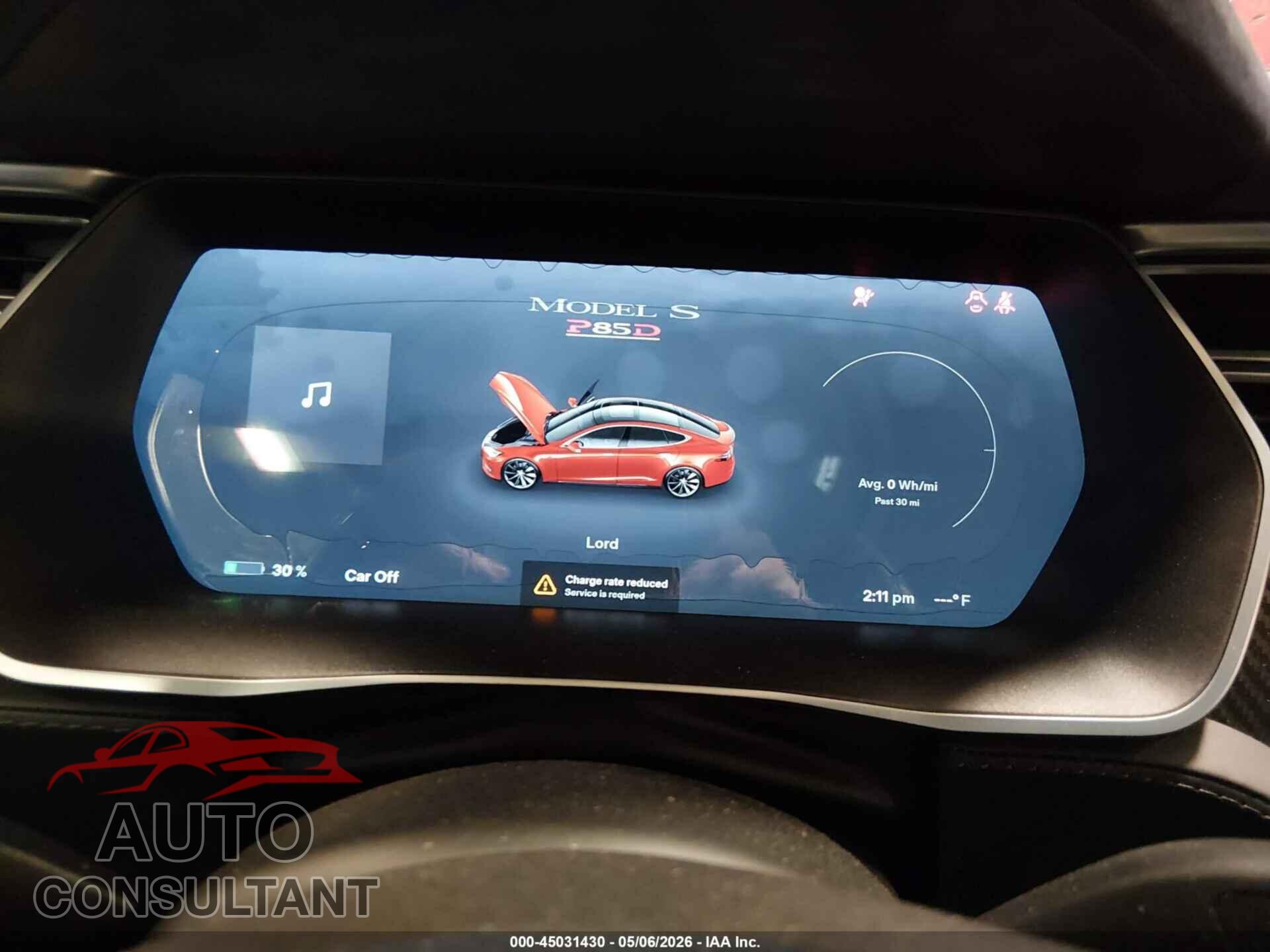 TESLA MODEL S 2014 - 5YJSA1H2XEFP63444
