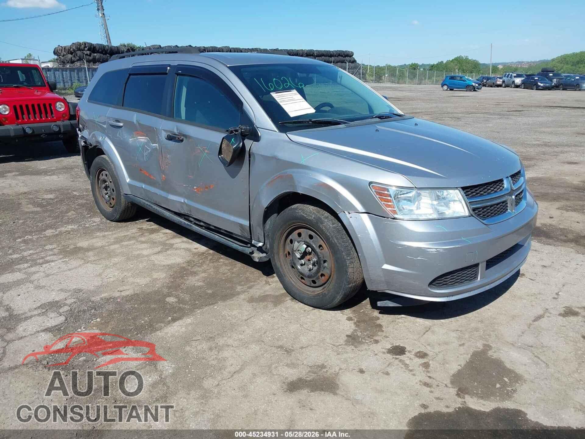 DODGE JOURNEY 2017 - 3C4PDCAB8HT545608