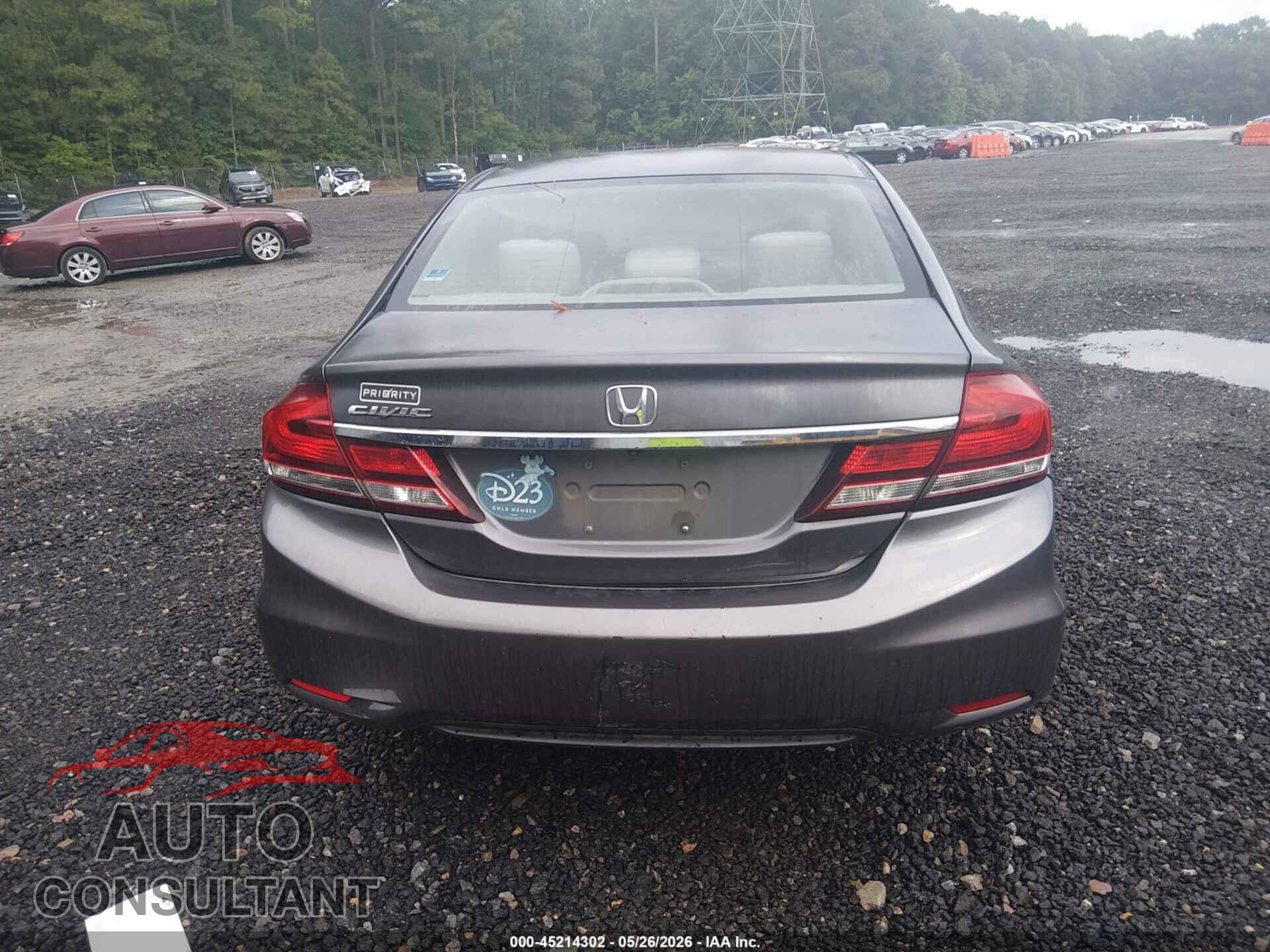 HONDA CIVIC 2014 - 19XFB2F52EE084596