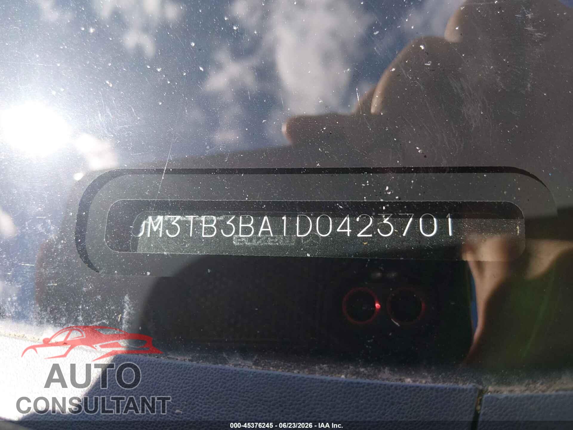 MAZDA CX-9 2013 - JM3TB3BA1D0423701