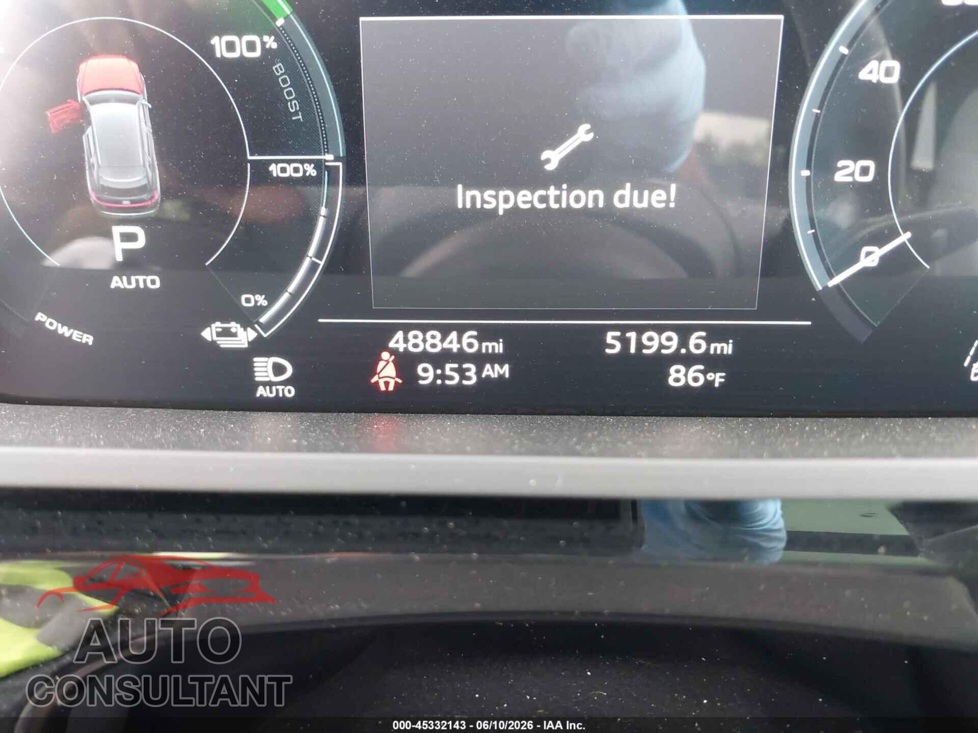 AUDI E-TRON 2022 - WA1VABGE3NB038862