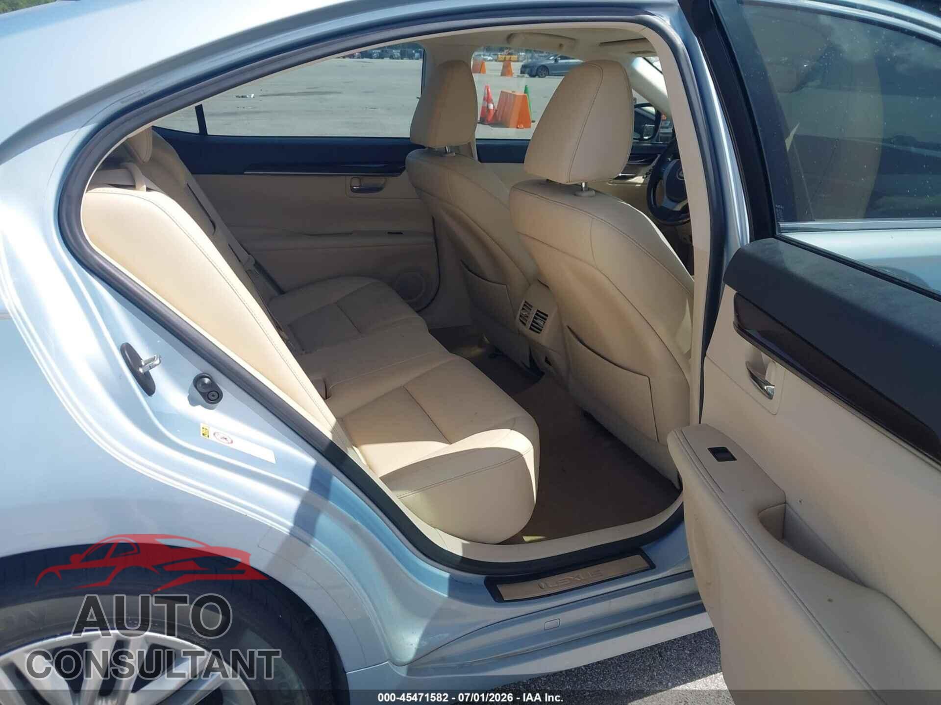 LEXUS ES 350 2013 - JTHBK1GG6D2000959